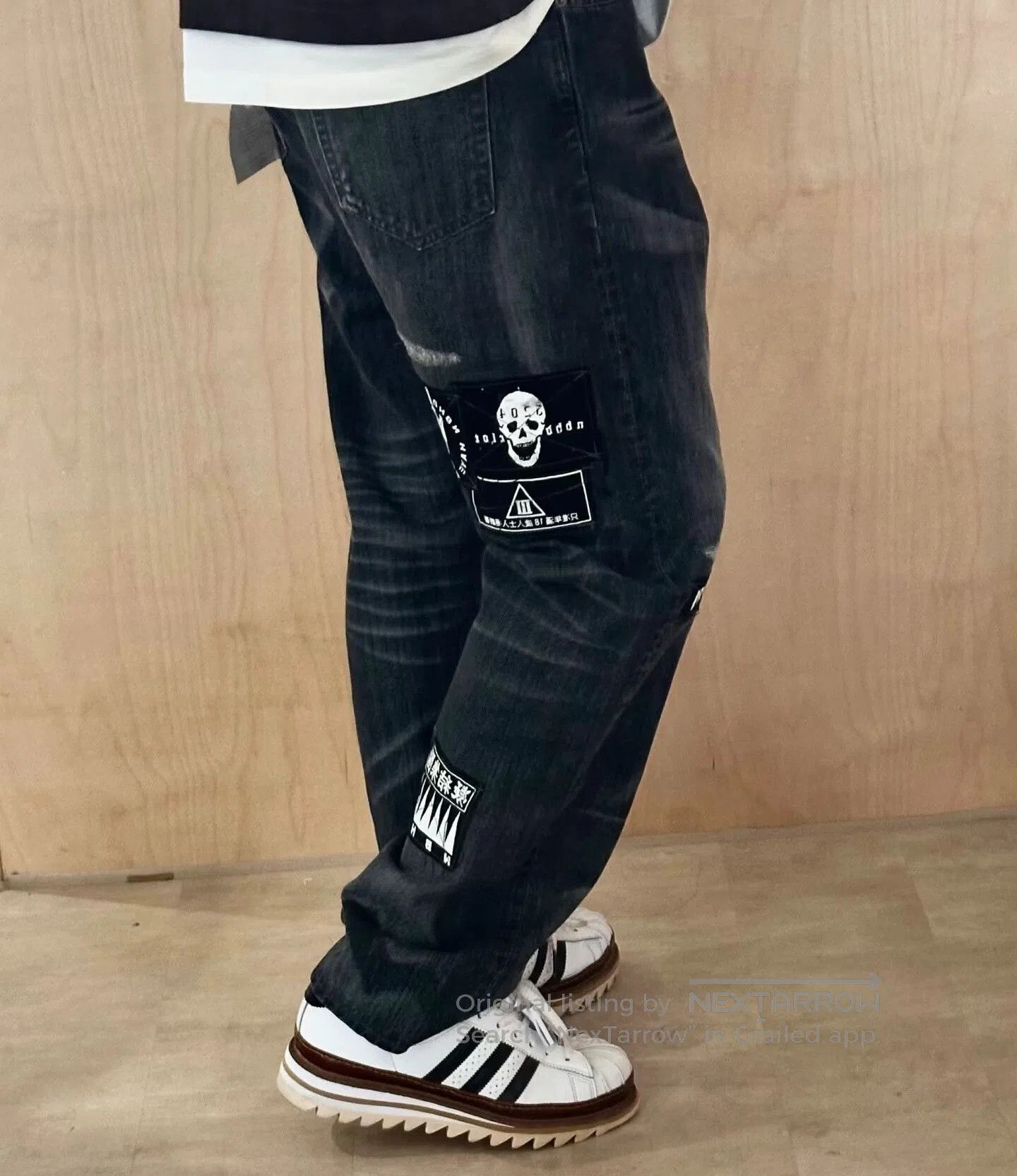 CLOT NEIGHBORHOOD x CLOT Collaboration Jeans. Size US 30 / EU 46 - 9 Thumbnail