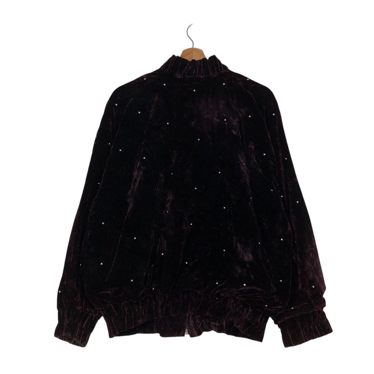 Japanese Brand 📌Vintage Velvet Bombet Jacket Hei Rim Issey Miyake Size US M / EU 48-50 / 2 - 9 Thumbnail