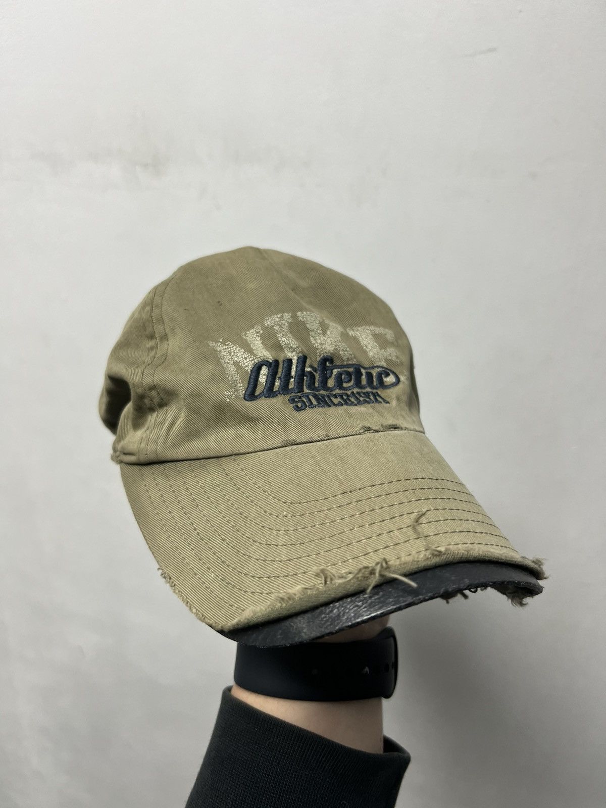 Nike Vintage Nike Cap 90s Streetwear Track Hat Size ONE SIZE - 1 Thumbnail