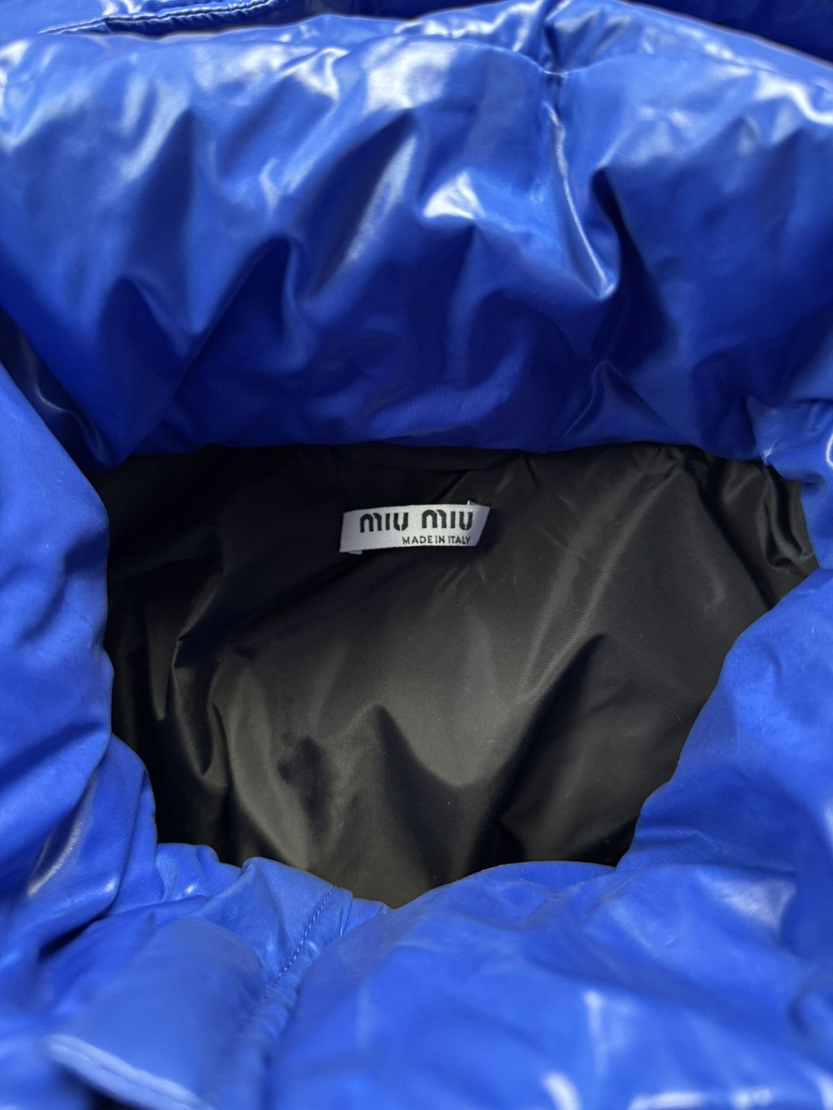 Miu Miu Miu Miu Patch LOGO Puffer Jacket Size US M / EU 48-50 / 2 - 9 Thumbnail