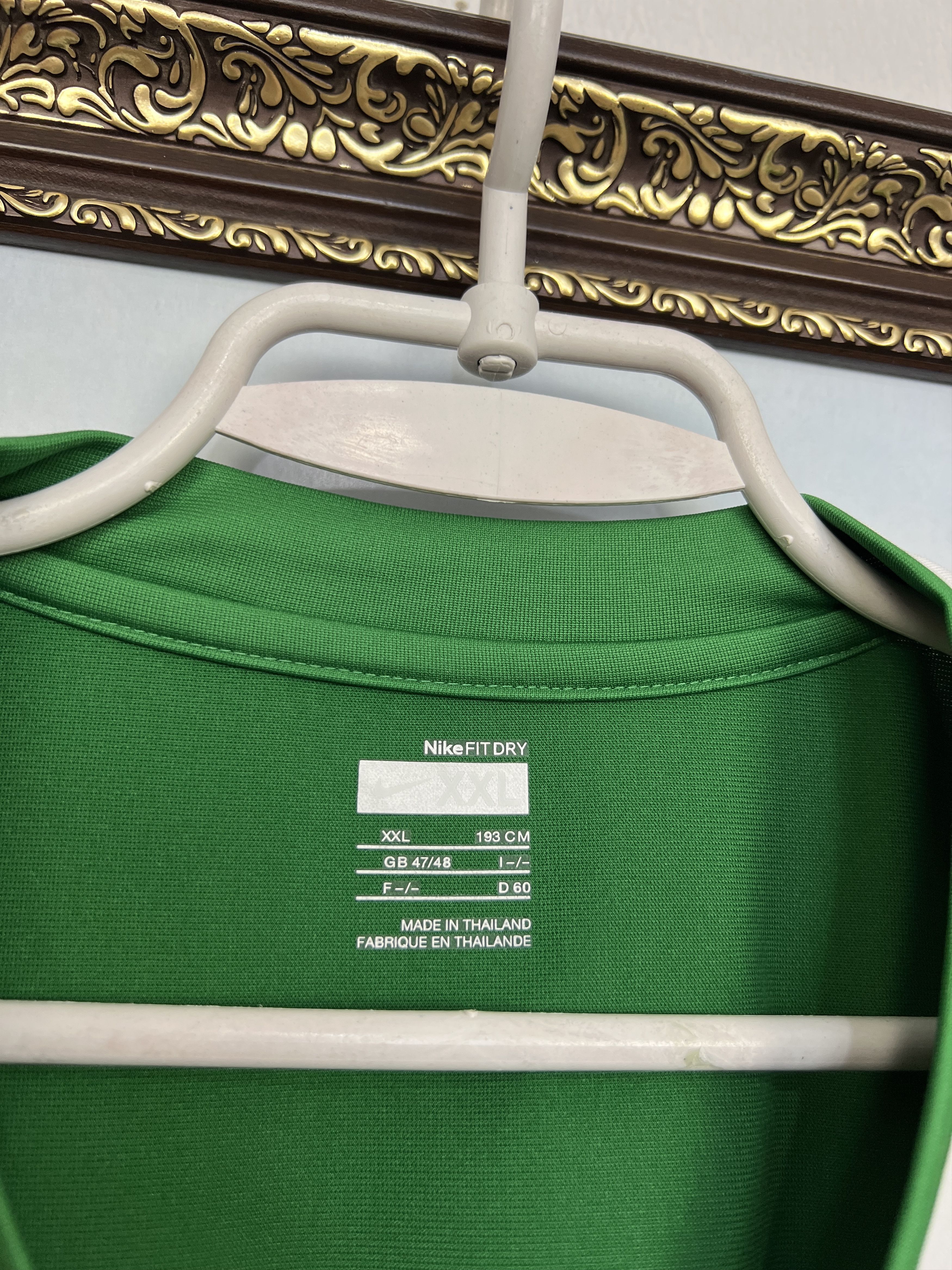 Nike Ferencvaros Home football shirt Soccer Player Issue Jersey Size US XXL / EU 58 / 5 - 4 Thumbnail