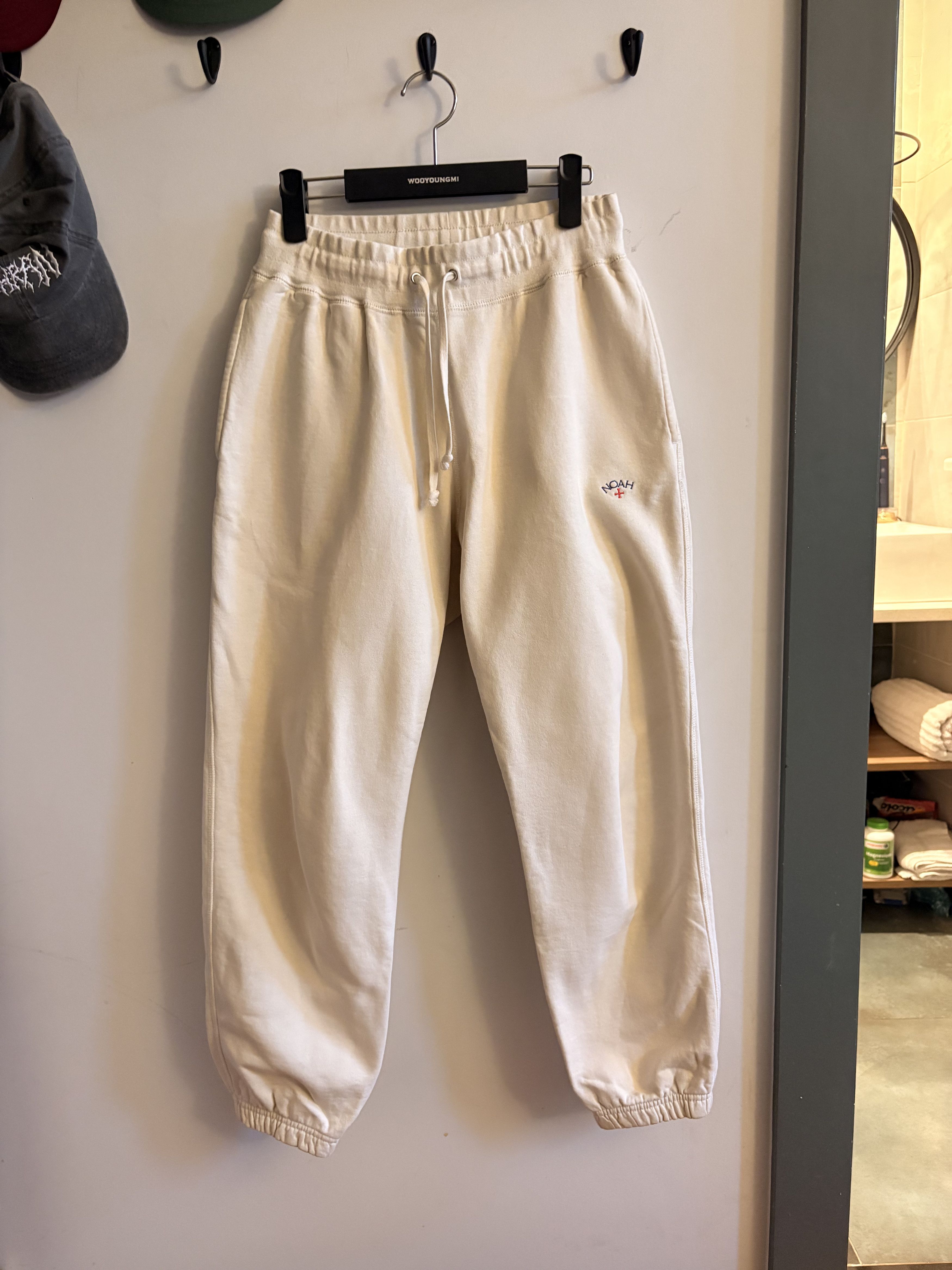 Noah Cream Joggers Size US 30 / EU 46 - 1 Thumbnail
