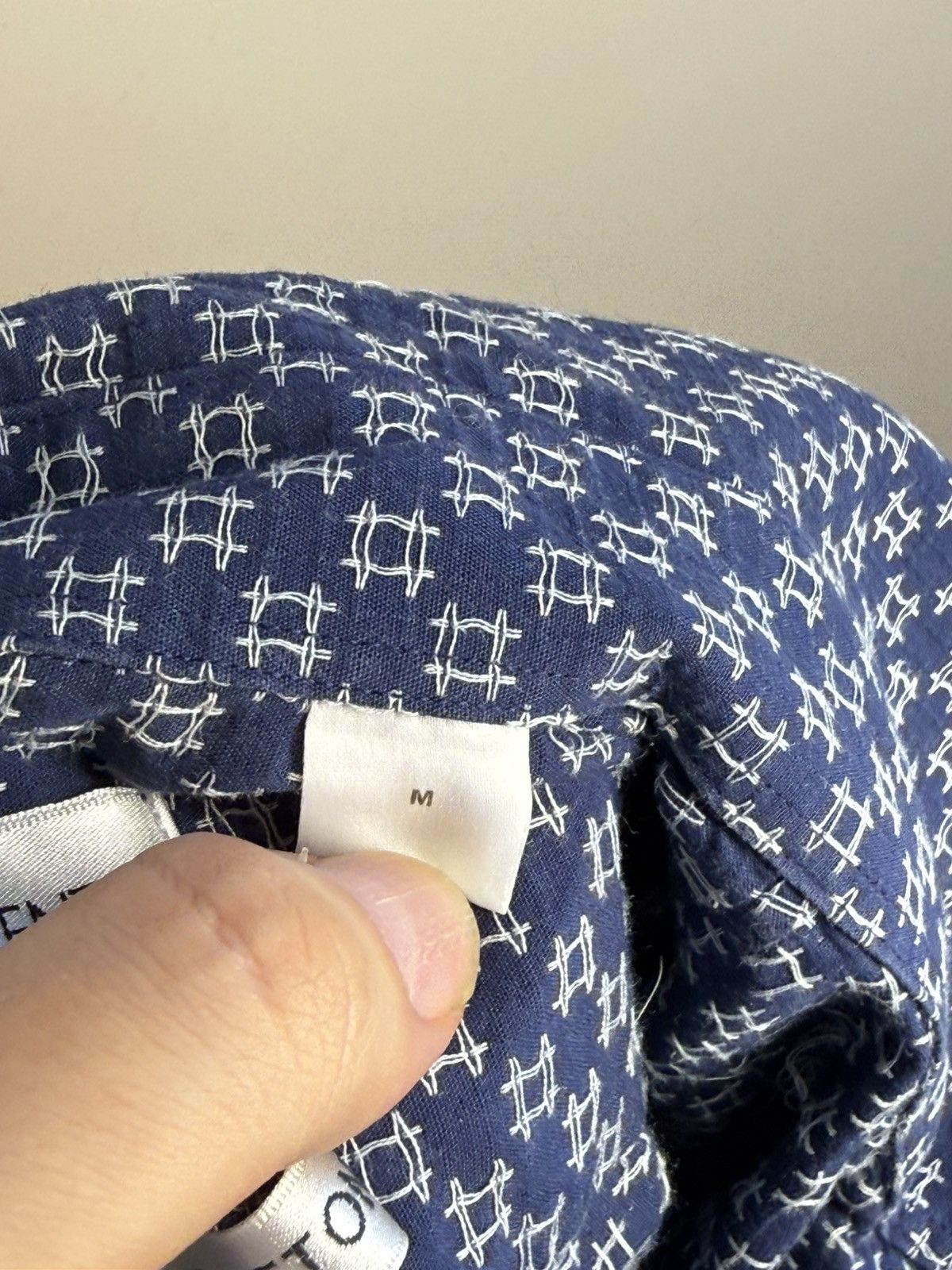 Yves Saint Laurent Royal Blue YSL Shirt Cotton Summer Yves Saint Laurent Size US M / EU 48-50 / 2 - 9 Thumbnail