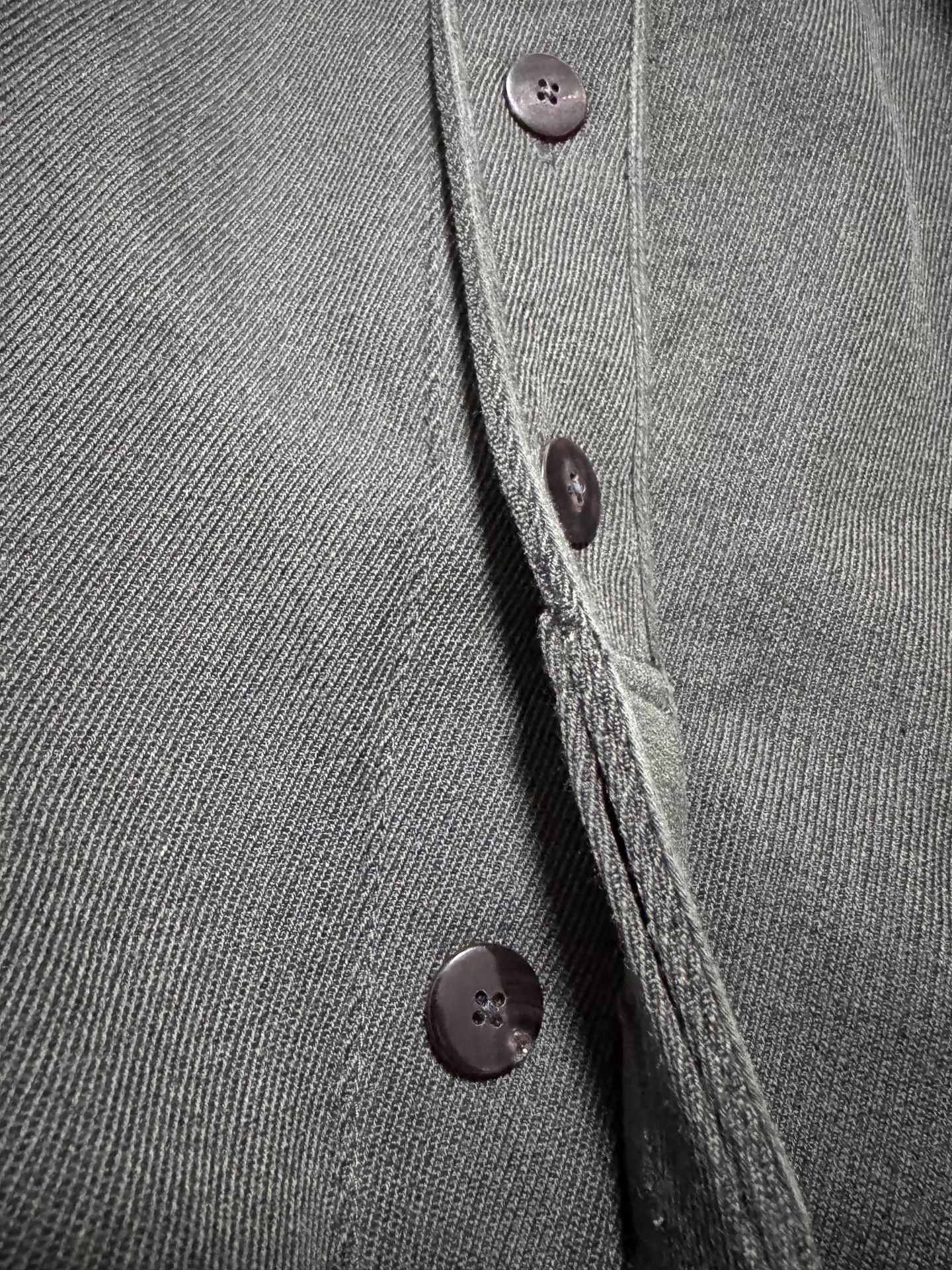 Visvim visvim 17aw dugout shirt wool-linen dark gray S Size US S / EU 44-46 / 1 - 6 Thumbnail