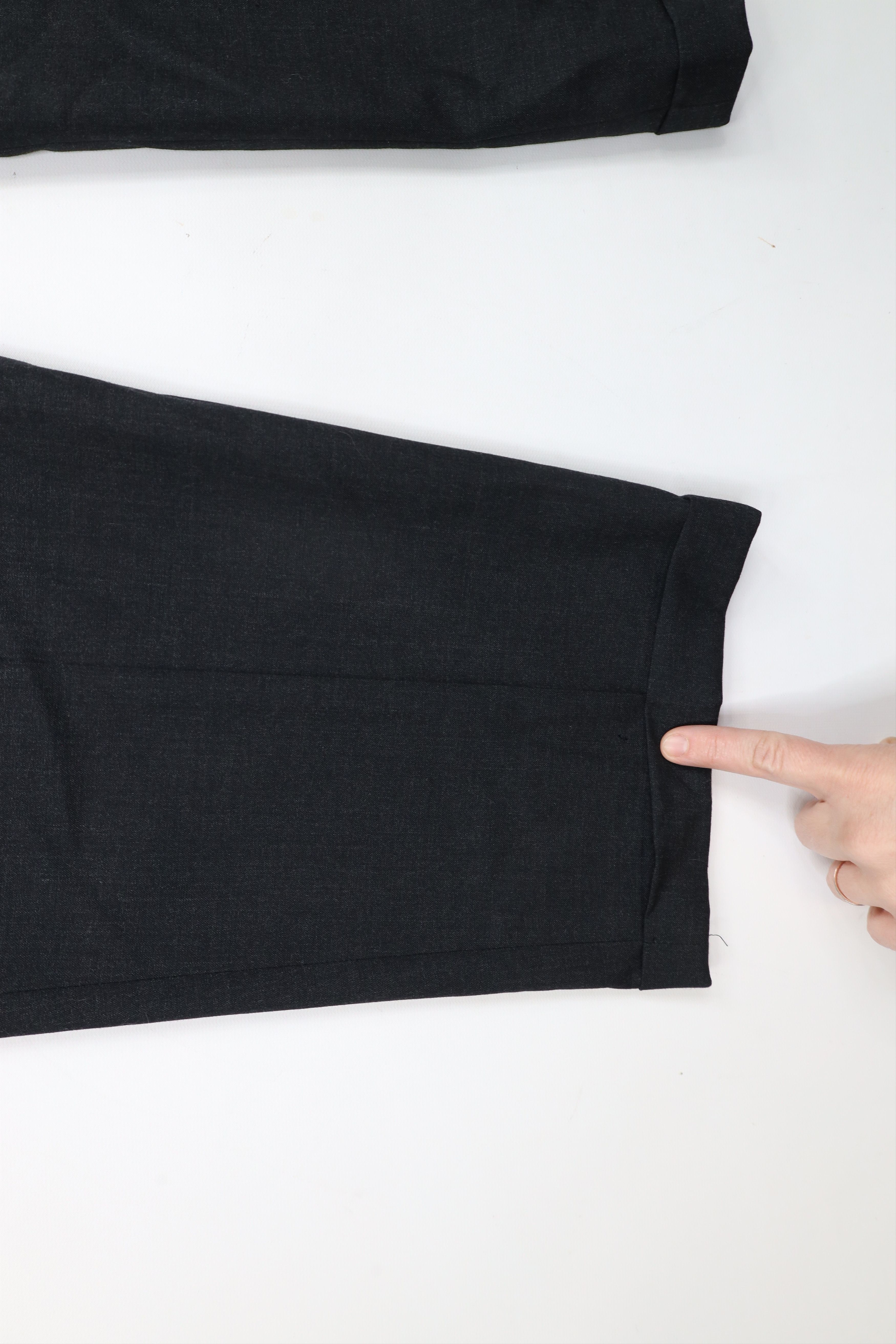 Vintage Vintage 90s Streetwear Pleated Worsted Wool Wide Leg Pants Size US 36 / EU 52 - 5 Thumbnail