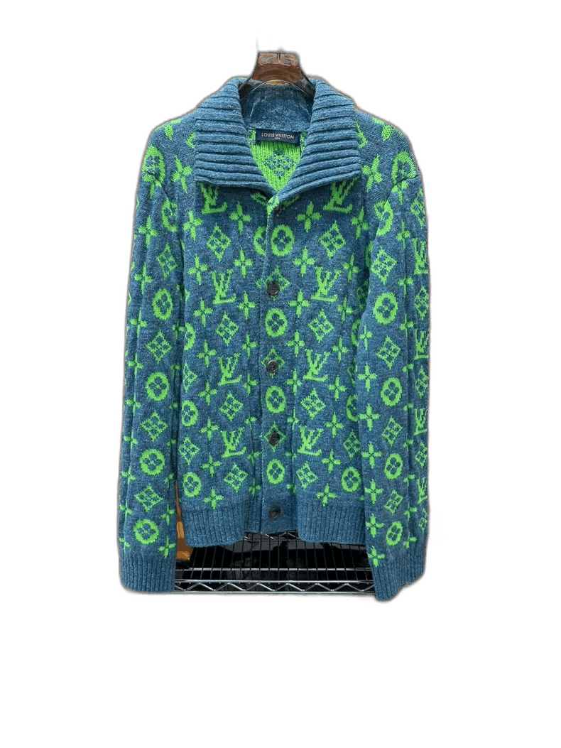 Louis Vuitton Wool Cardigan with Print -2505
