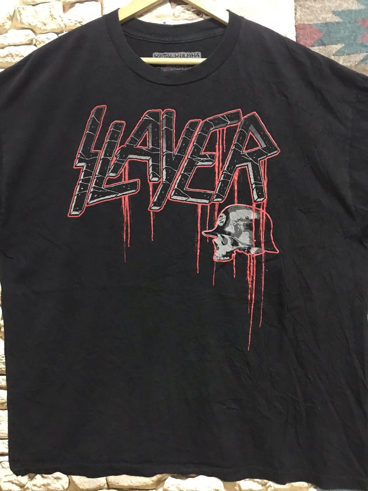 Band Tees × Metal Mulisha × Slayer Metal Mulisha X Slayer Tees Size US XXL / EU 58 / 5 - 3 Thumbnail