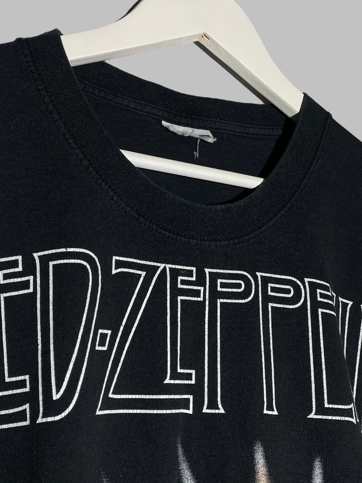 Band Tees × Led Zeppelin × Vintage Vintage Led Zeppelin Graphic Print T-shirt Size US XXL / EU 58 / 5 - 5 Thumbnail