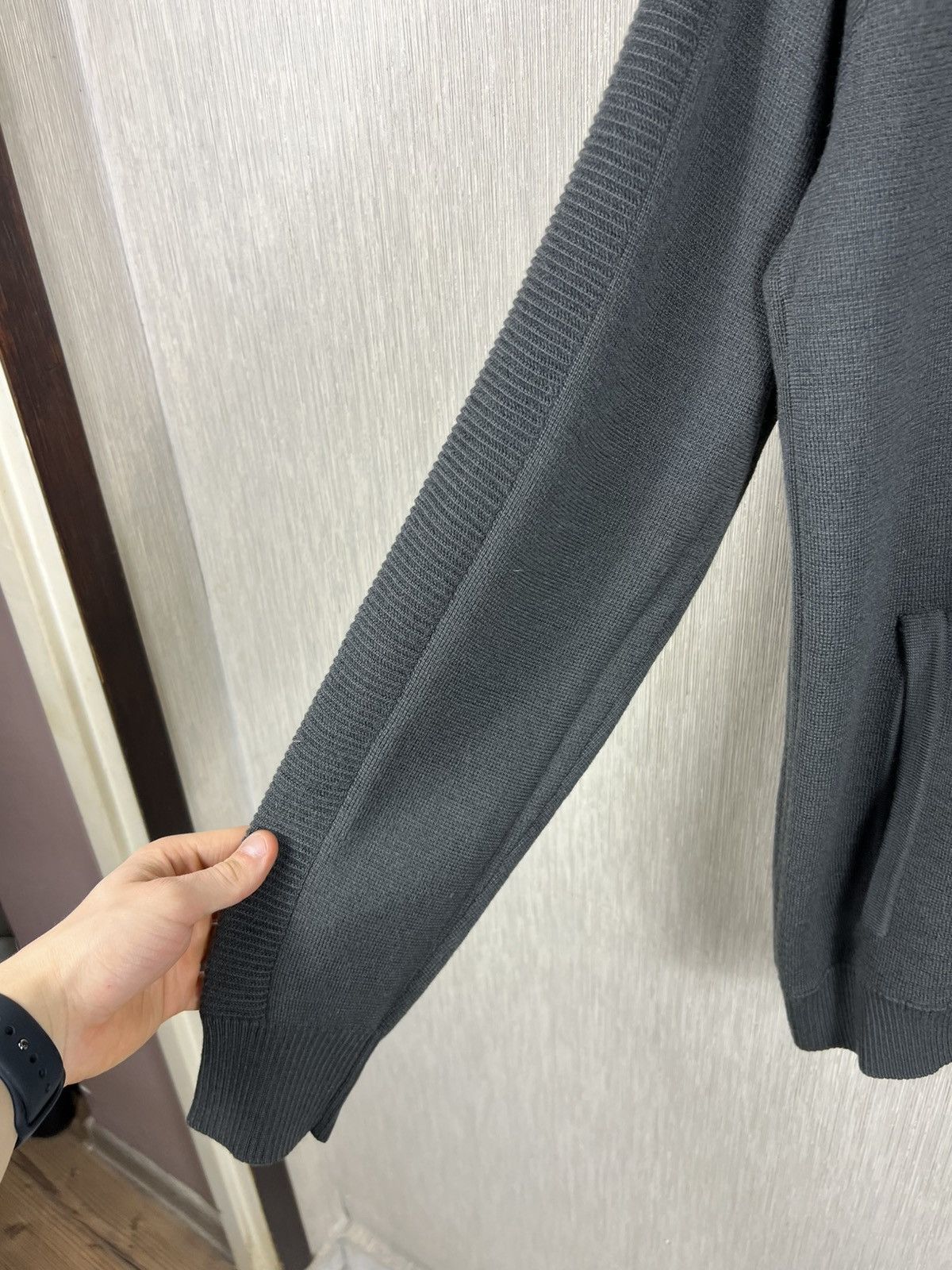 Emporio Armani EA7 Emporio Armani wool knitted hoodie zip cardigan knit Size US XL / EU 56 / 4 - 8 Thumbnail