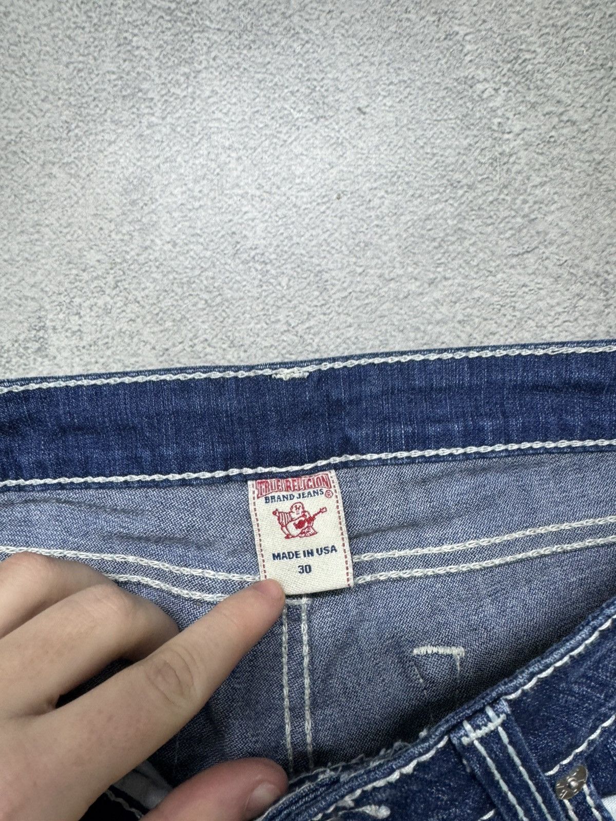 True Religion Vintage Y2k True Religion USA Denim Jeans 90’s Size 30" / US 8 / IT 44 - 11 Thumbnail
