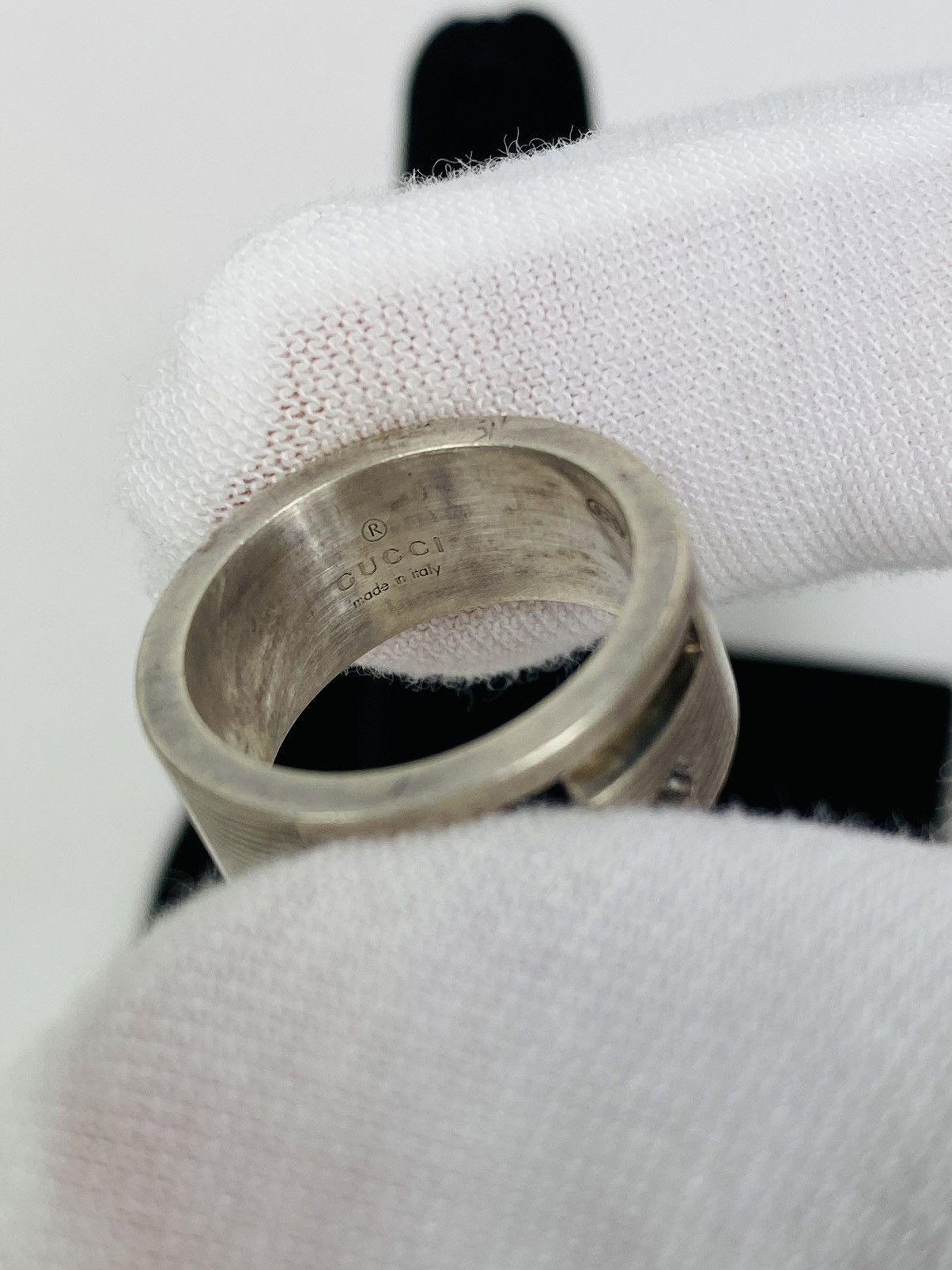 Gucci Gucci .925 Silver G Ring size IT 9 Size ONE SIZE - 4 Thumbnail