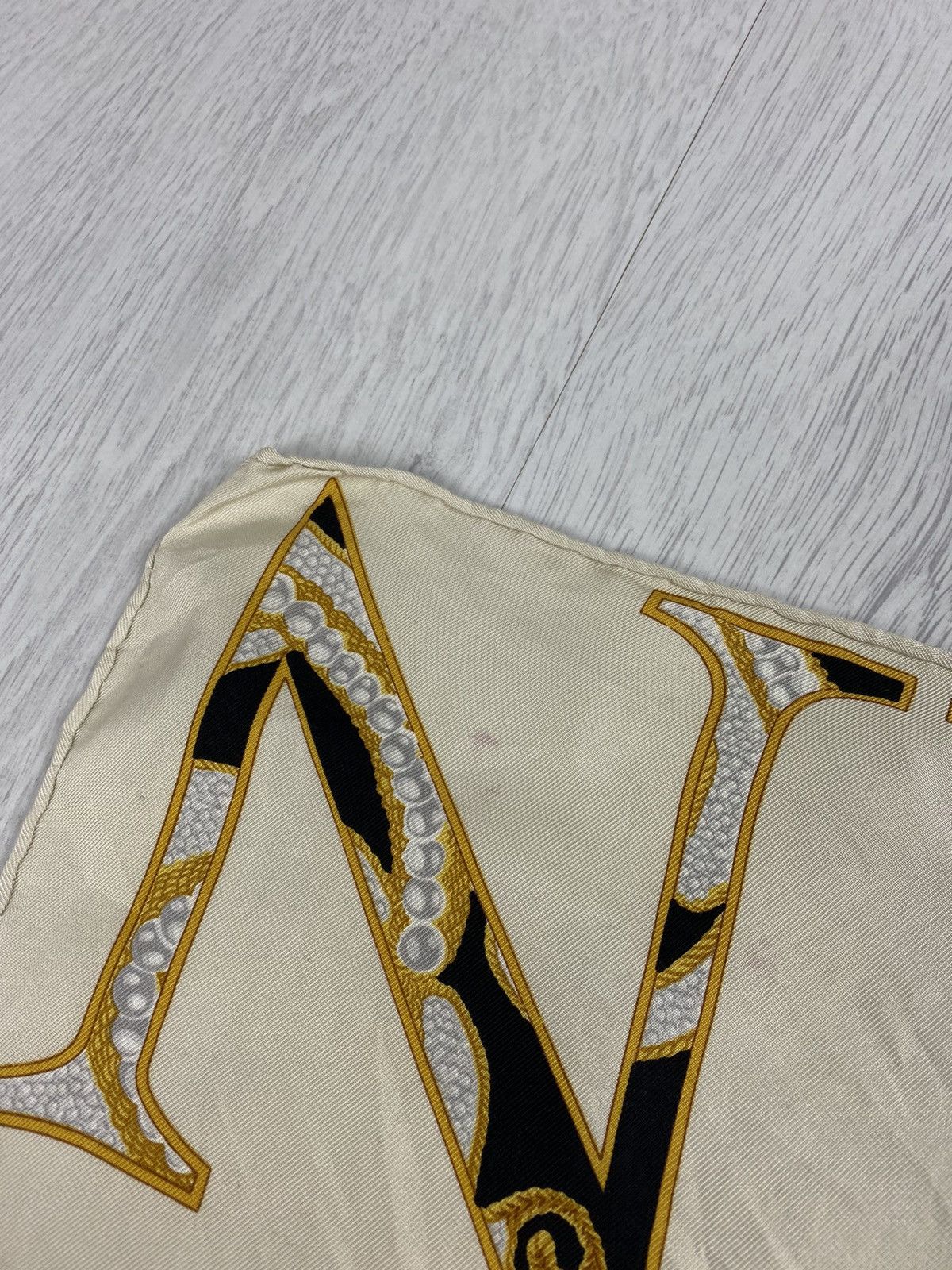 Designer Vintage Nina Ricci Silk Scarf like Versace YSL Size ONE SIZE - 11 Thumbnail