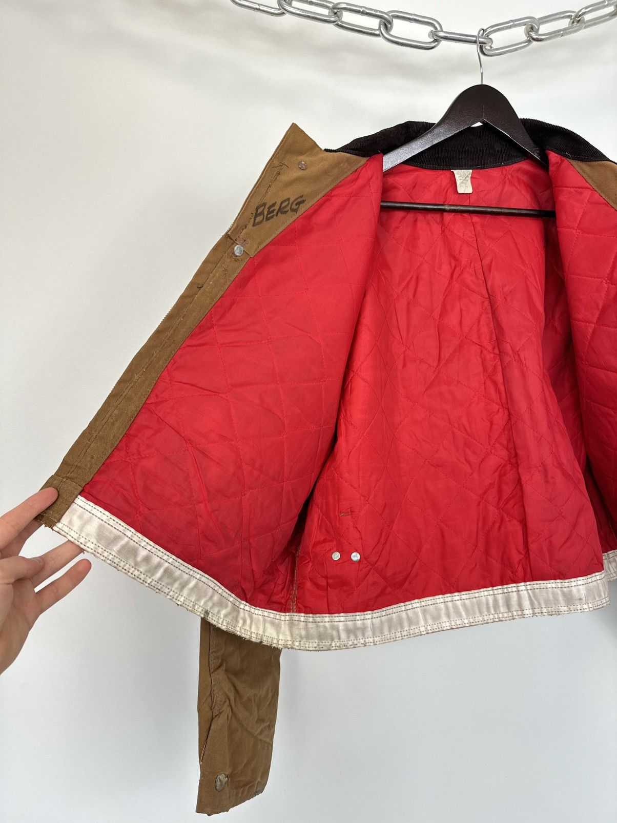 Carhartt Vintage 70s Carhartt USA Cropped Boxy Baggy Detroit Jacket Size US M / EU 48-50 / 2 - 18 Thumbnail