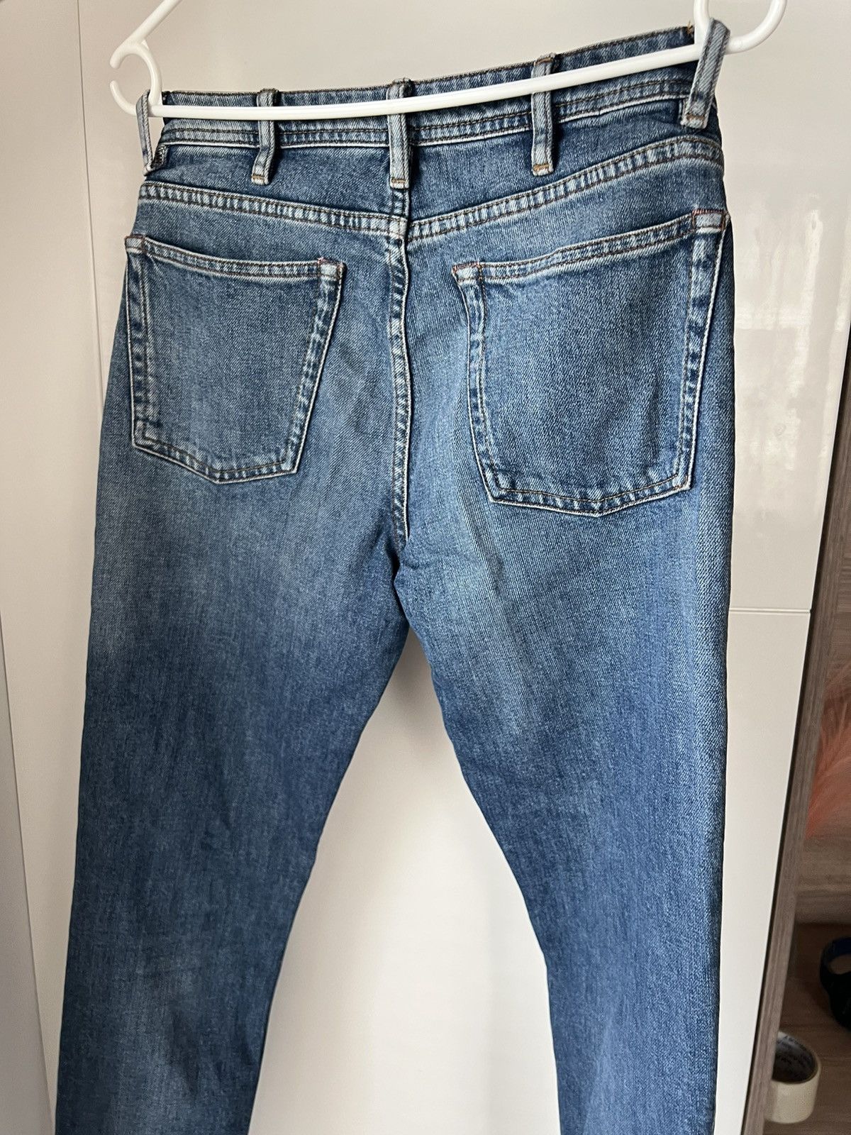 Acne Studios Acne Studios Bla Konst Made in Italy 26/32 Pink Knited Jeans Size 26" / US 2 / IT 38 - 3 Thumbnail