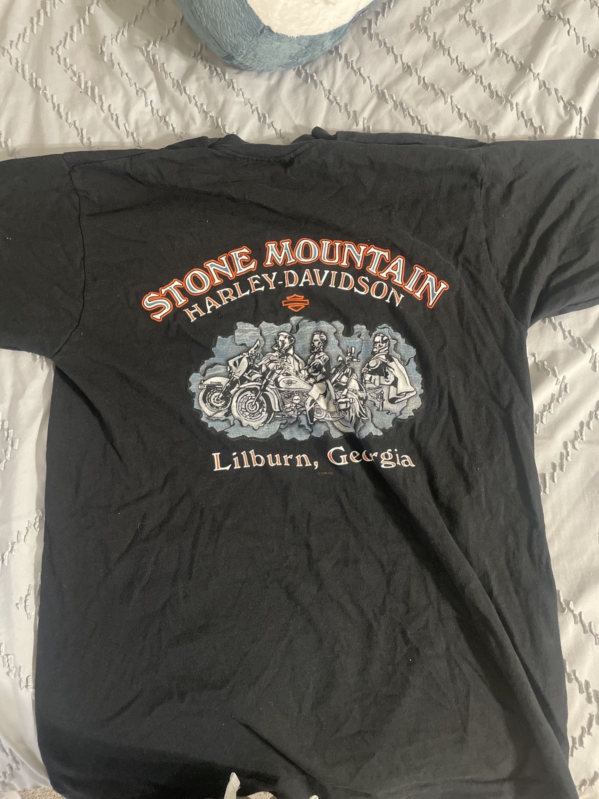 Harley Davidson 1998 Stone Mountain Harley Davidson t-shirt Size US L / EU 52-54 / 3 - 1 Thumbnail