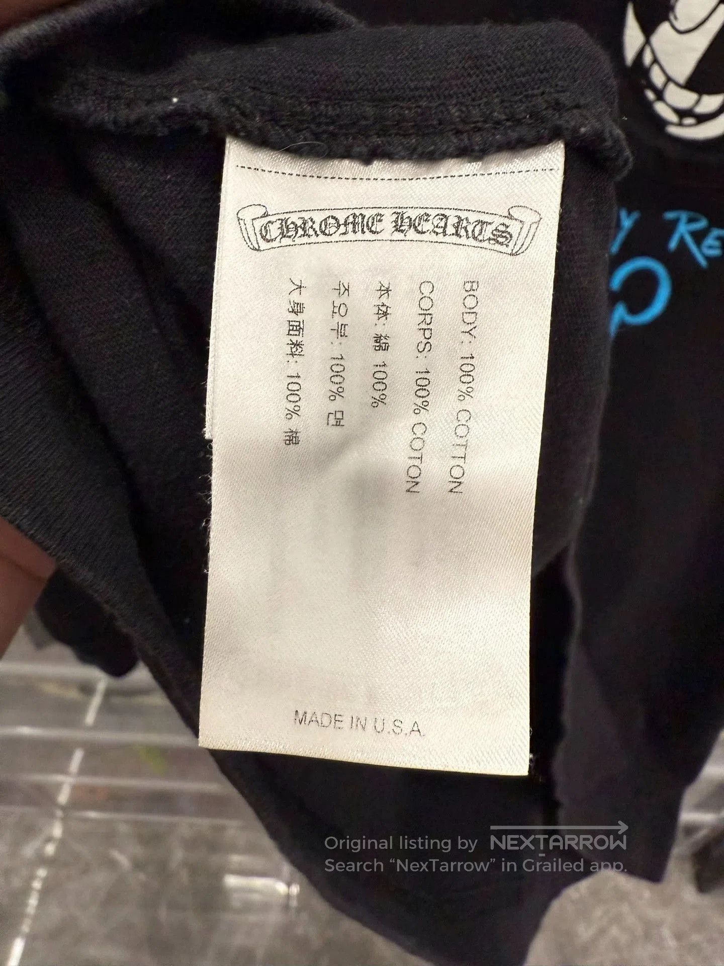 Chrome Hearts chrome hearts black long sleeve t-shirt. Size US L / EU 52-54 / 3 - 4 Thumbnail