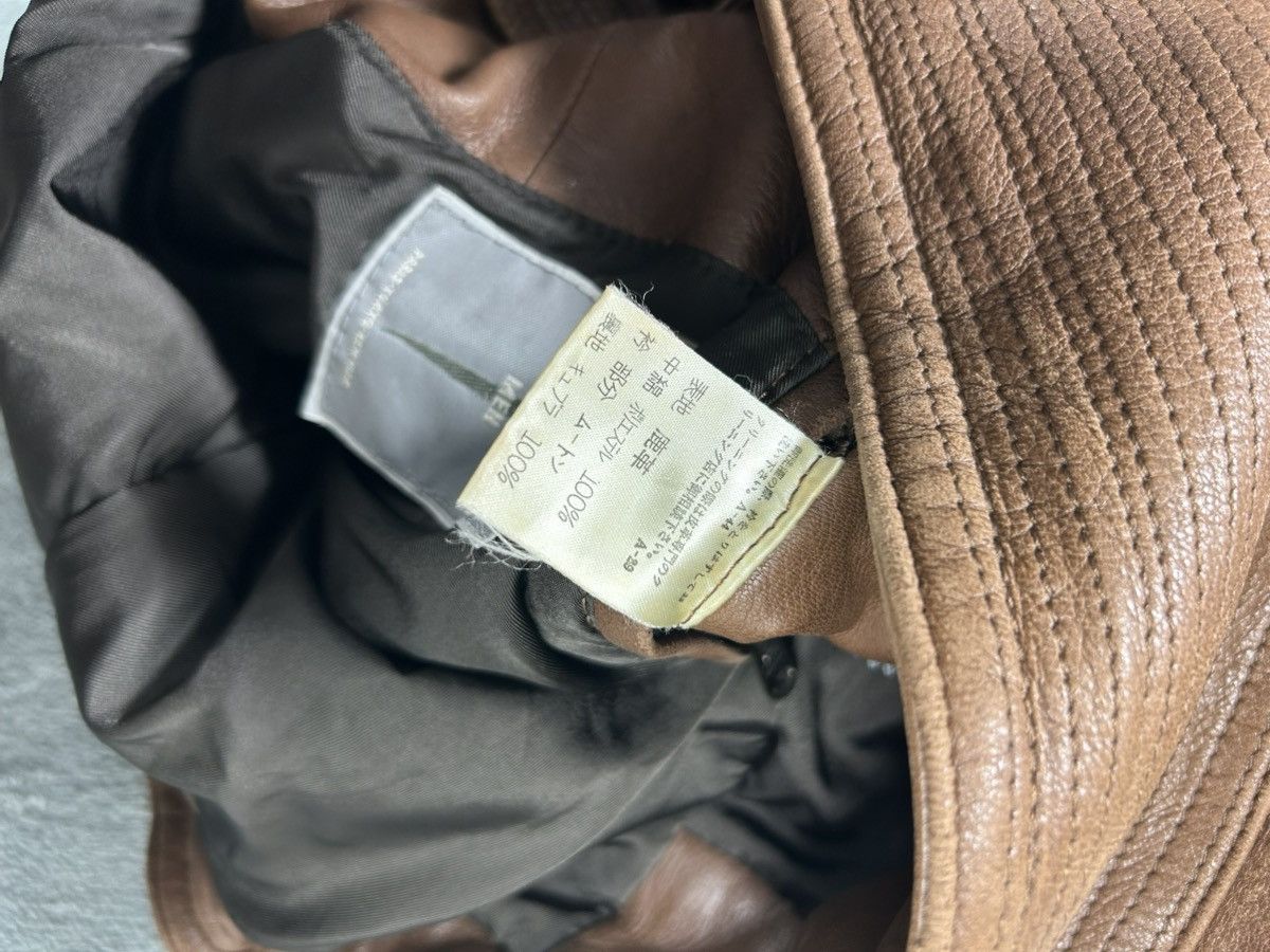 Issey Miyake Vintage Issey Miyake Bomber Leather Jacket. J0128 Size US L / EU 52-54 / 3 - 15 Thumbnail
