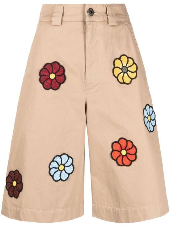 Moncler MONCLER Women Shorts & Burmudas 2B00001 M2731236 Beige Size 26" / US 2 / IT 38 - 1 Thumbnail
