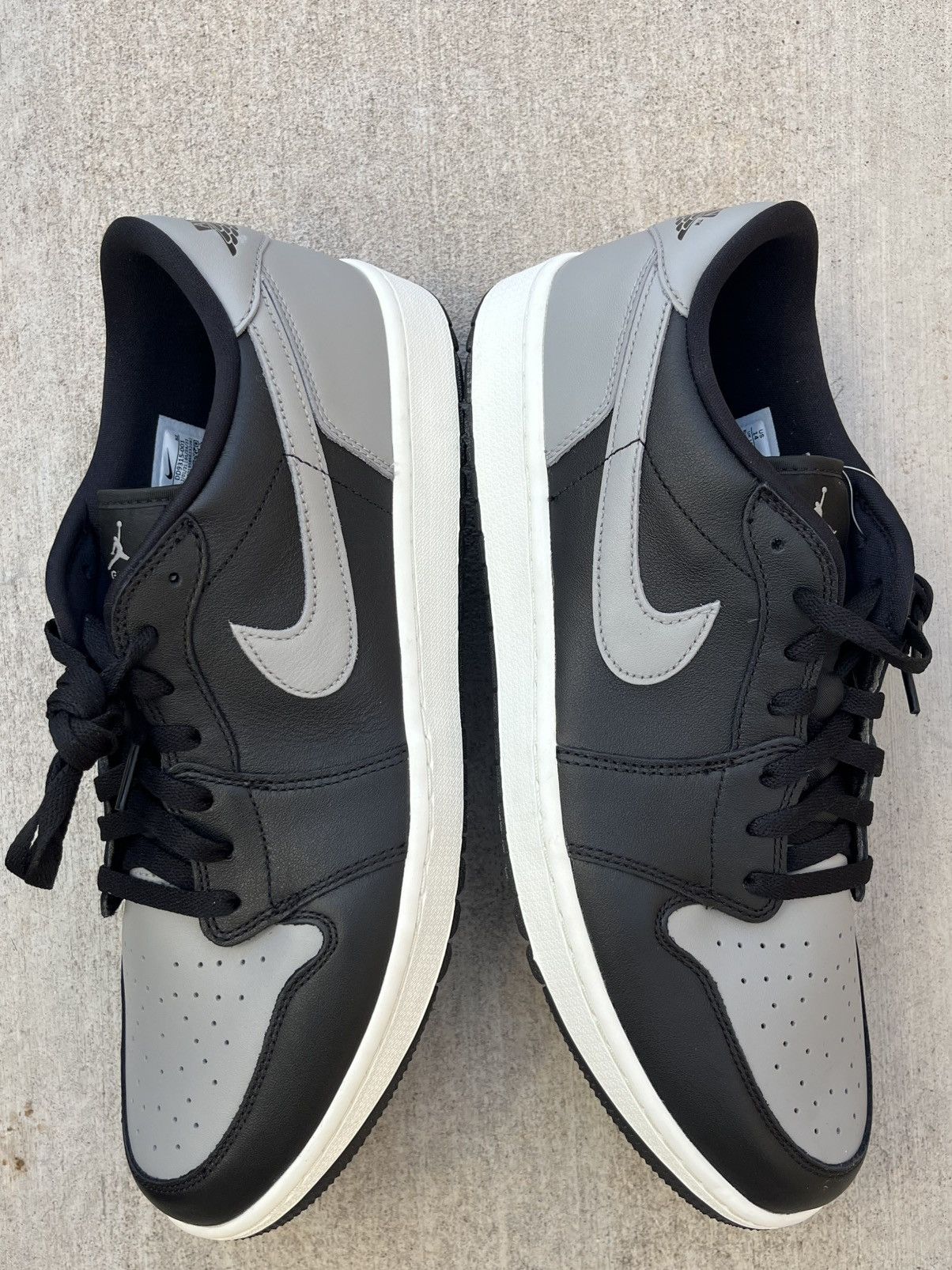 Jordan Brand Nike Air Jordan 1 Low Golf Shoe ‘Shadow’ DD9315-001 Size 14 Size US 14 / EU 47 - 9 Thumbnail