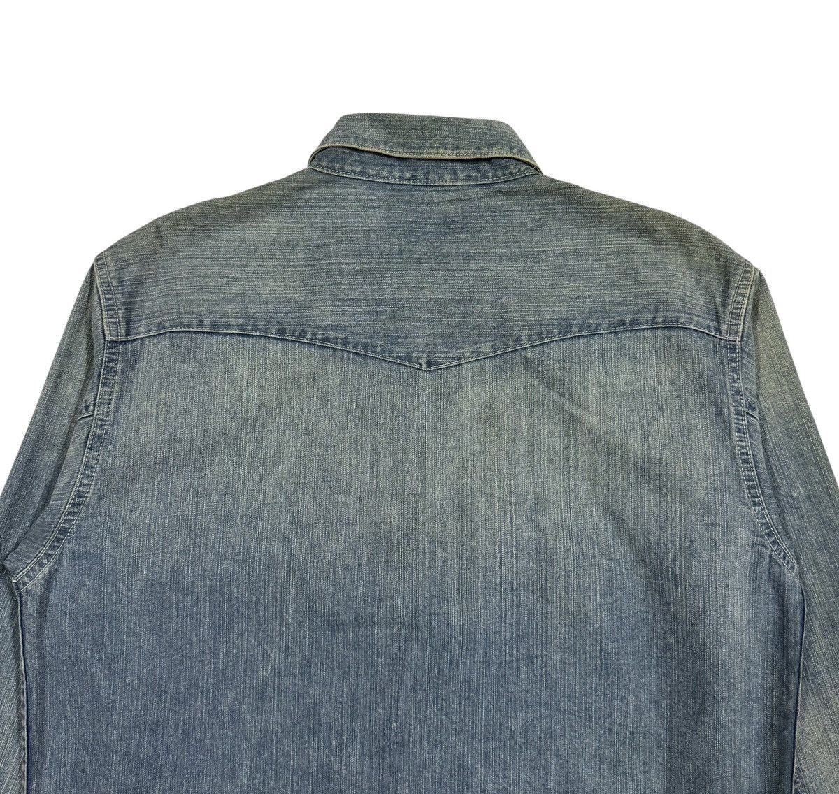 Levi's Vtg🔥Levi’s Red Tab Western Denim Pearl Snap Button Ups Size US L / EU 52-54 / 3 - 8 Thumbnail