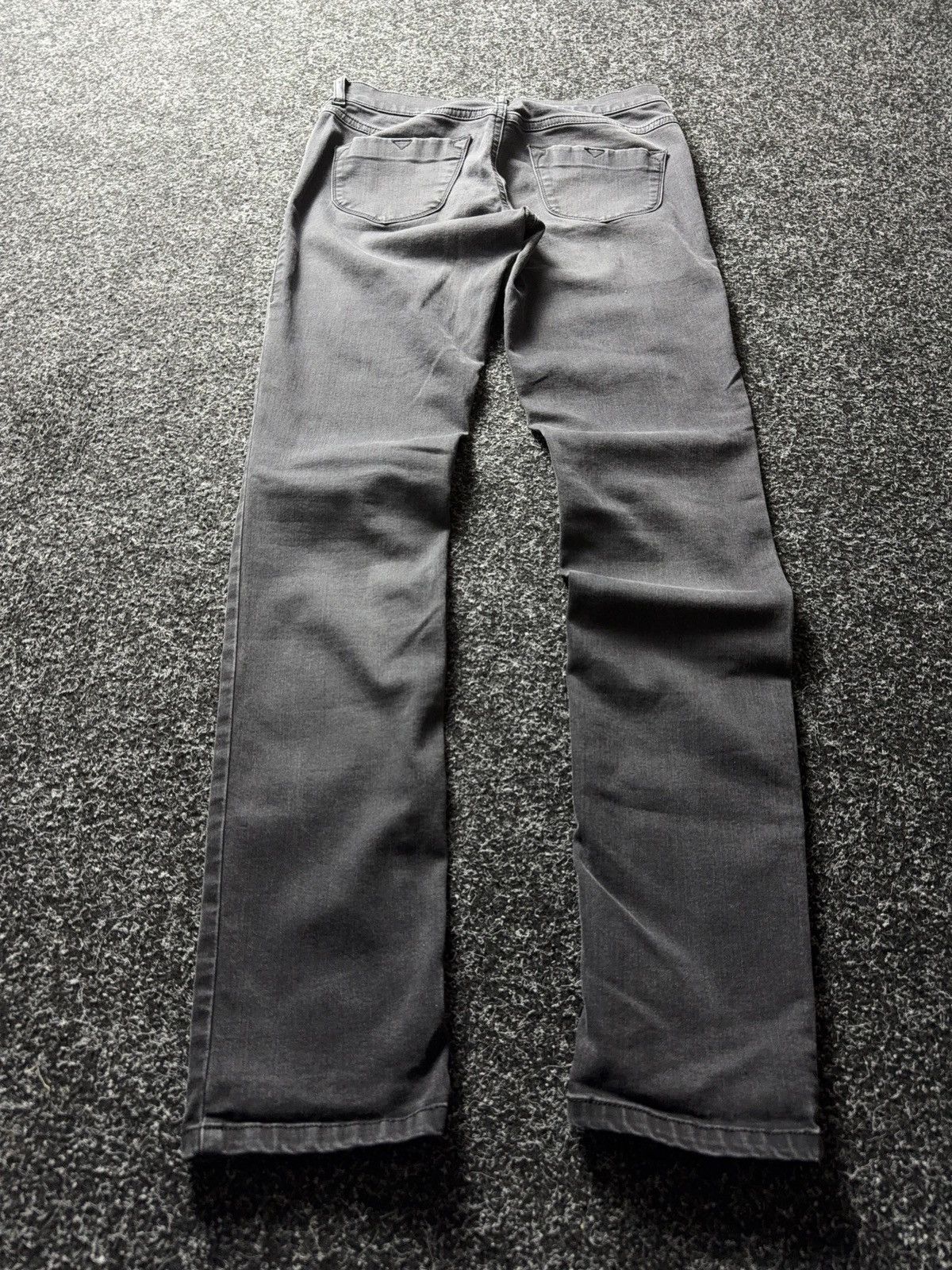 Diesel 00s Diesel LIVER-S Super Slim Grey Faded Denim Skinny Fit Size 28" / US 6 / IT 42 - 12 Thumbnail