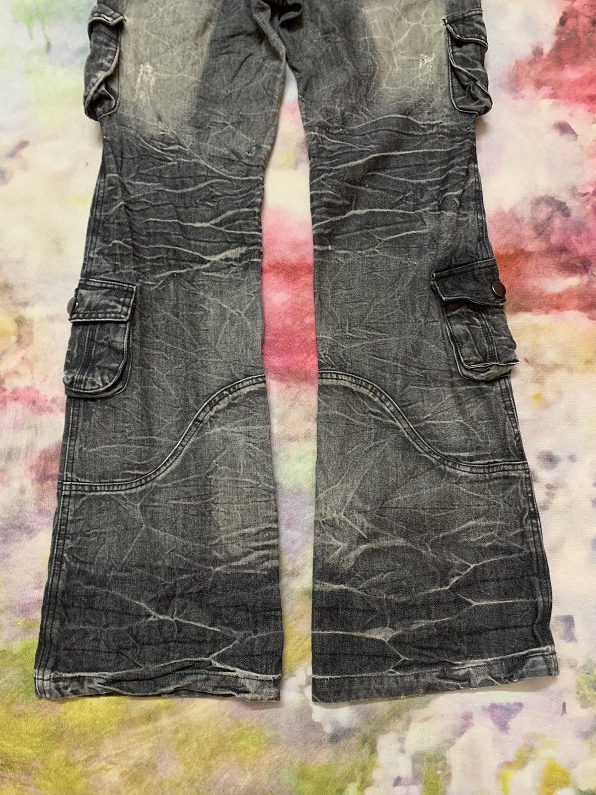 Hysteric Glamour Japanese Brand Topism Gimmick Flare Share Spirit Lgb Rick Size US 34 / EU 50 - 11 Thumbnail