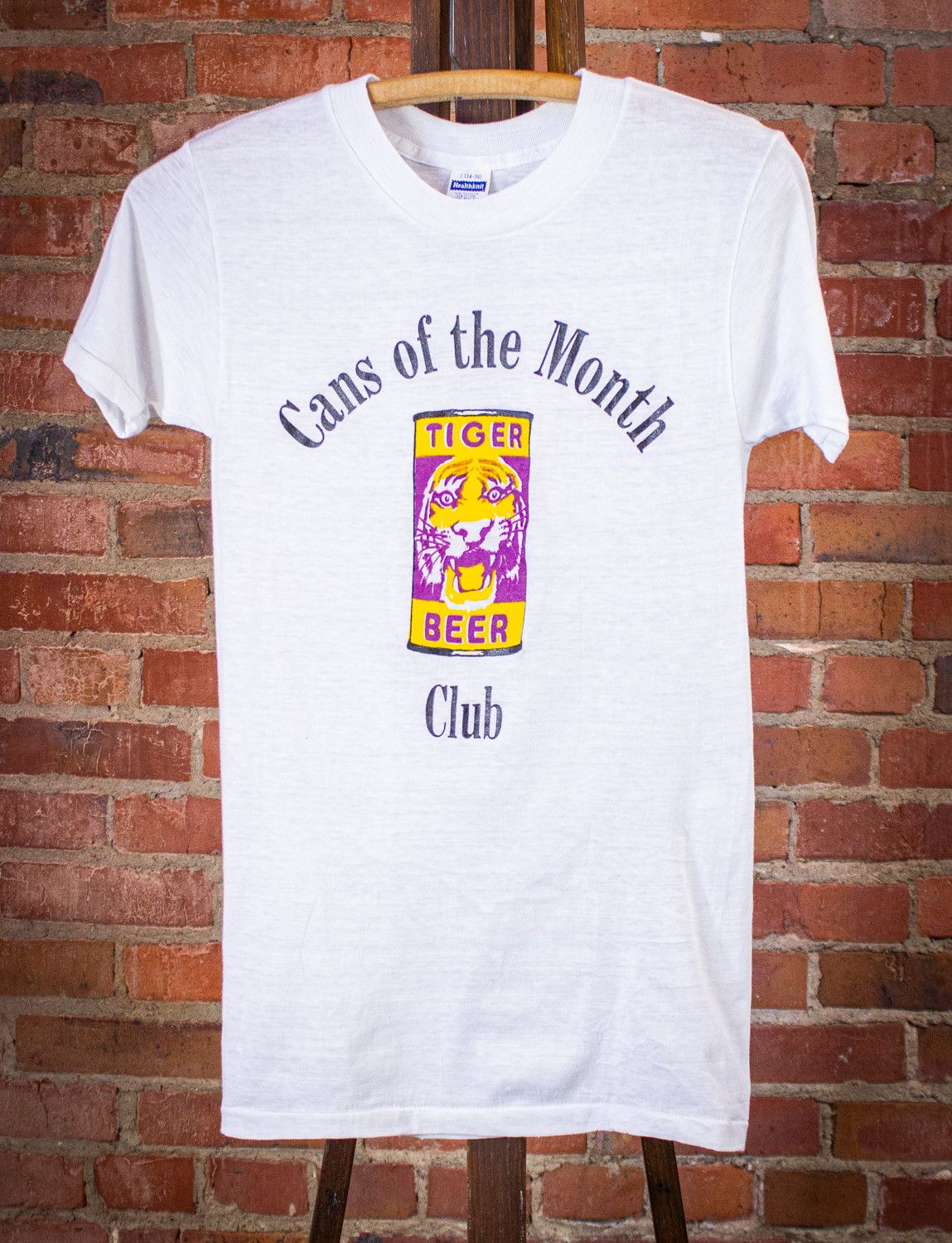 Vintage Vintage Cans of the Month Club Graphic T Shirt 70s Size US XS / EU 42 / 0 - 1 Thumbnail
