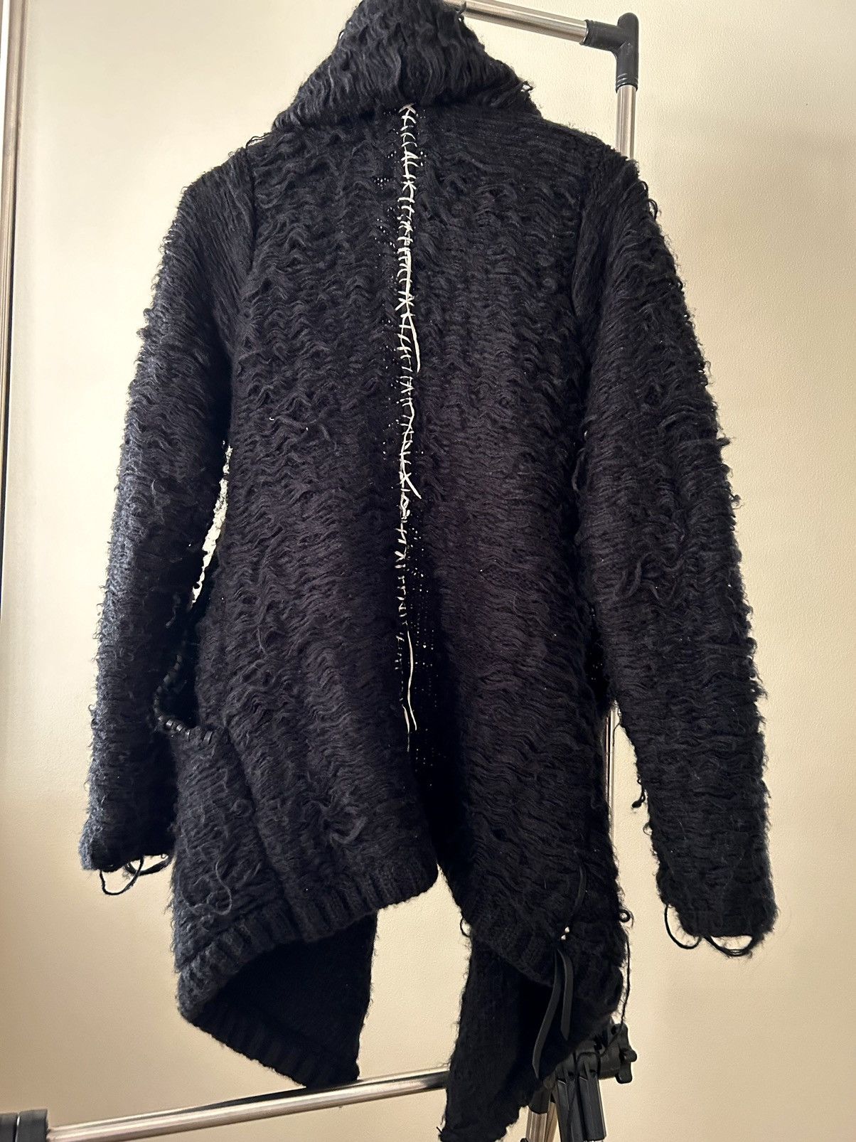 KMRii KMRii Black Mohair Cardigan Size US S / EU 44-46 / 1 - 3 Thumbnail