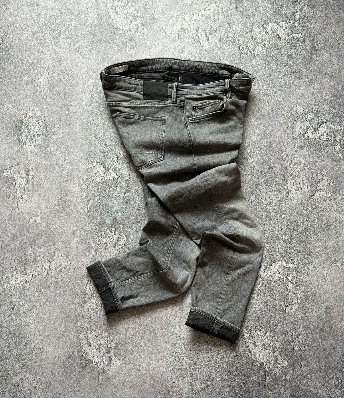 Allsaints × Designer Allsaints 36/32 Rex I denim pant jean trouser chino gray Size US 36 / EU 52 - 1 Thumbnail