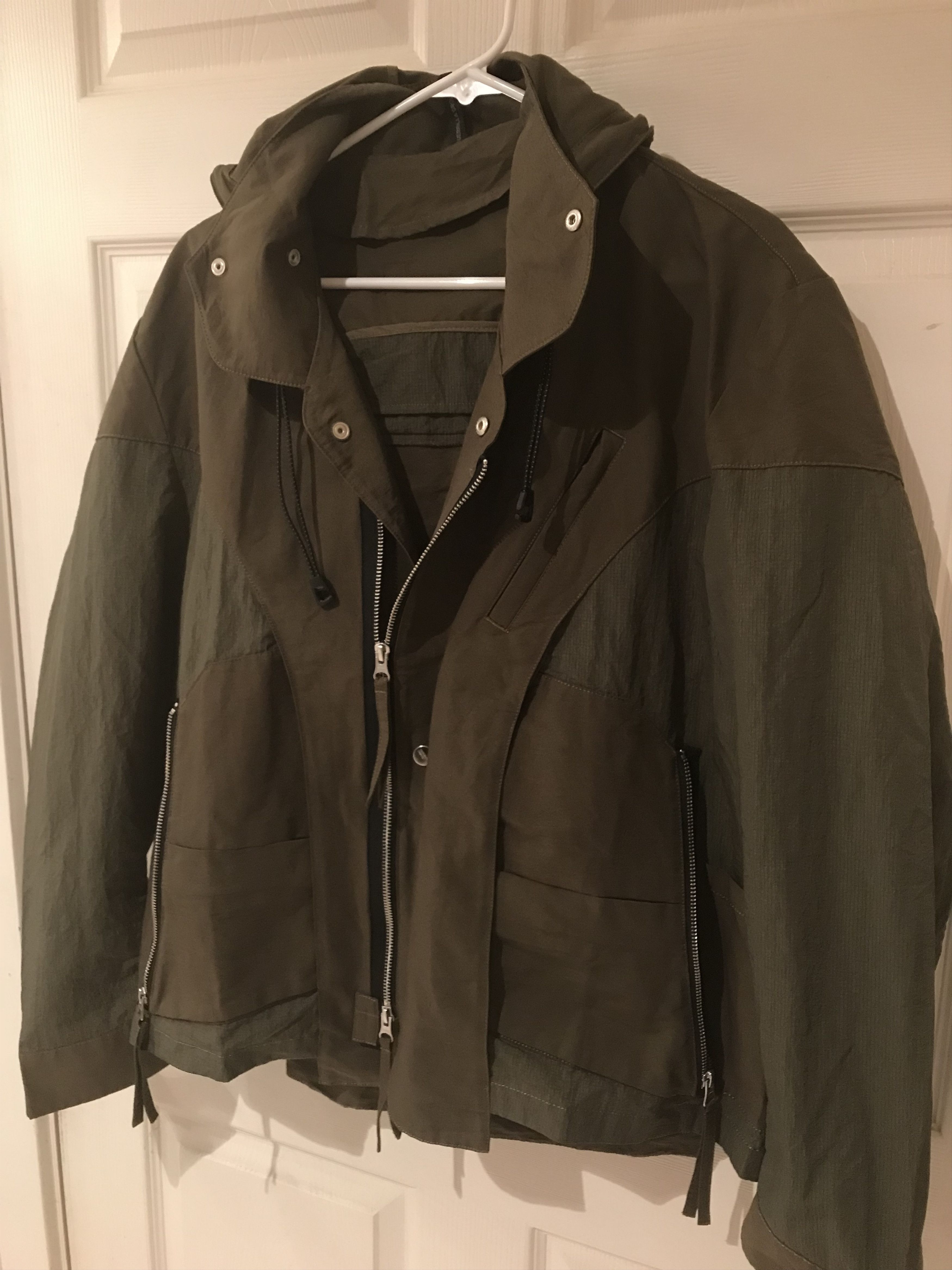 Guerrilla Group Guerrilla Group S5-JJ01 Olive 3-Way Blazer Jacket Size US L / EU 52-54 / 3 - 11 Thumbnail
