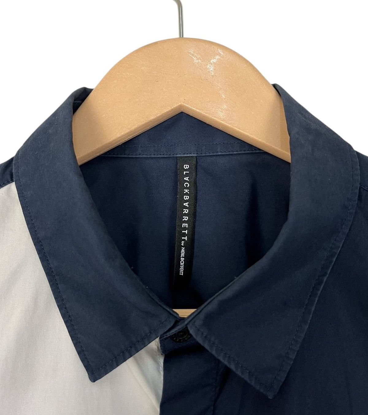 Black Barrett × Designer × Neil Barrett Black Barrett by Neil Barrett Slim Fit Button Up Size US XL / EU 56 / 4 - 10 Thumbnail