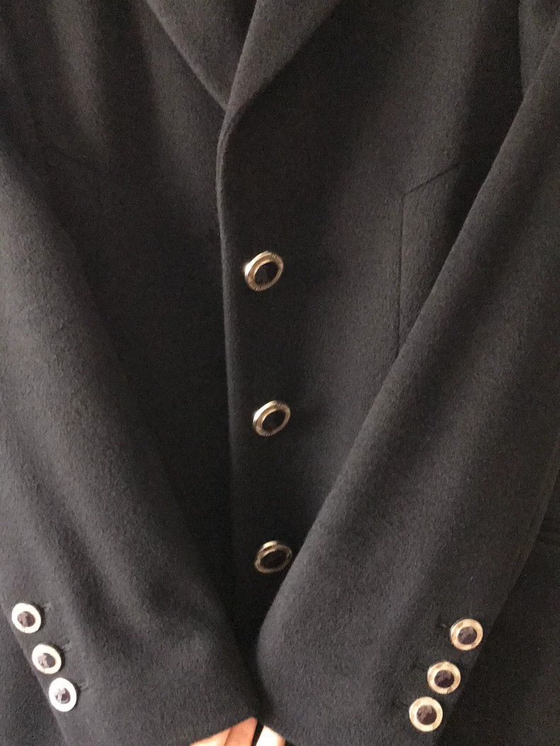 Versace Versace The cashmere coat is fully equipped with spare but Size L / US 10 / IT 46 - 7 Thumbnail