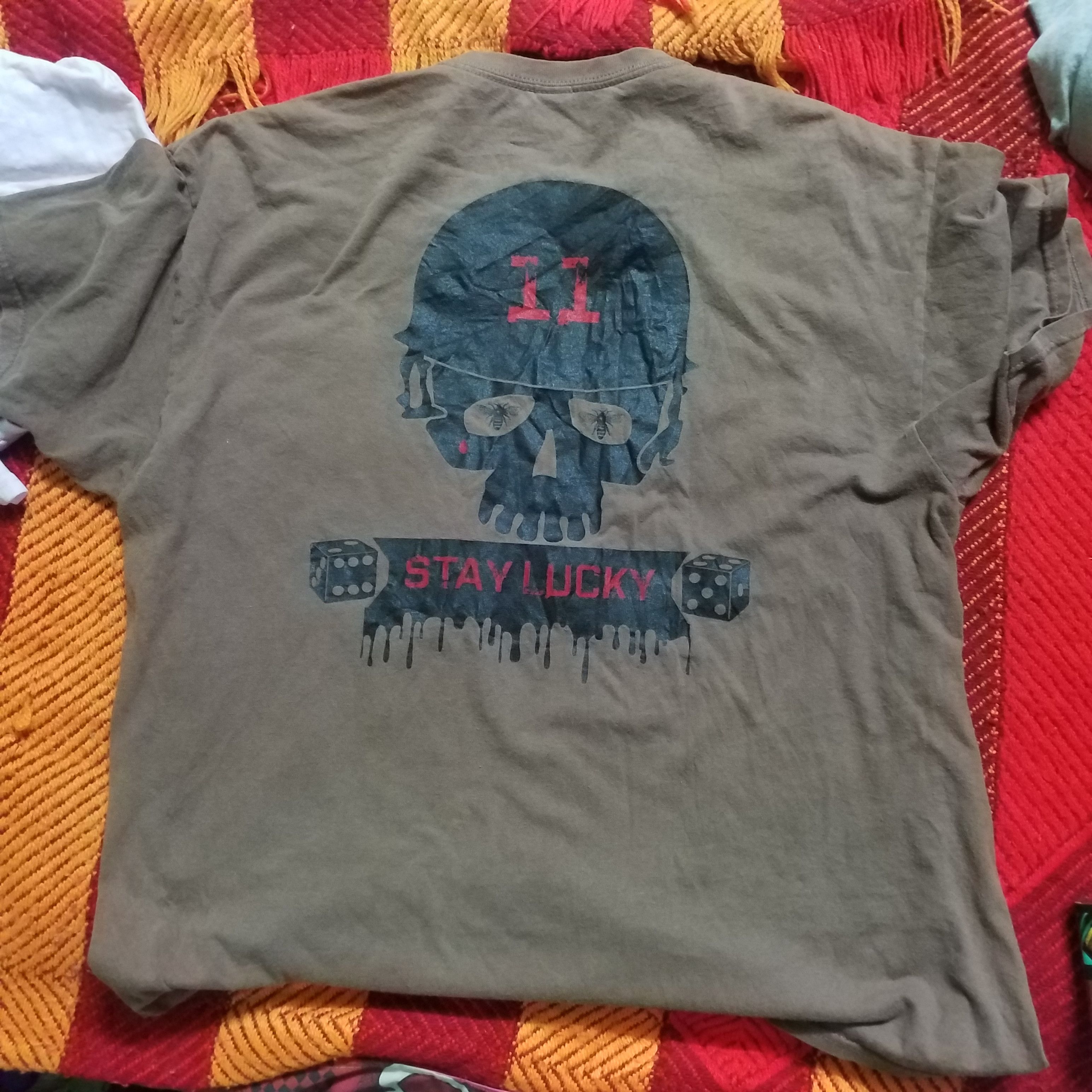 Gildan SKULL STAY LUCKY Size US XXL / EU 58 / 5 - 5 Thumbnail