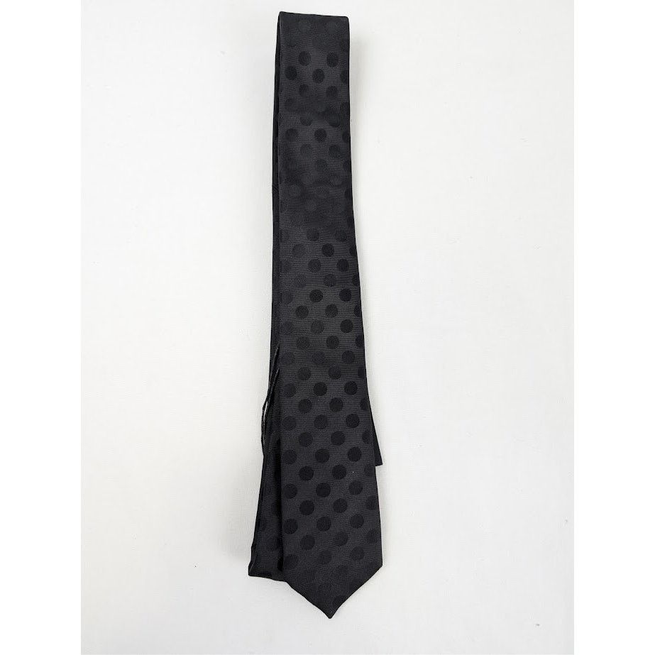 Saint Laurent Paris o1rshd1 Size: OS / Dotted Tie in Black Size ONE SIZE - 2 Thumbnail