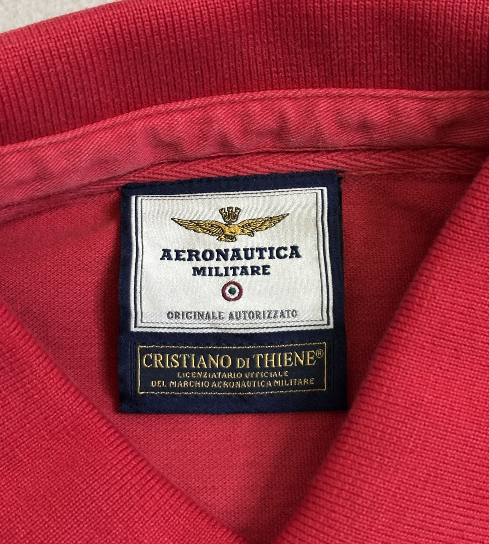 Aeronautica Militare Aeronautica Militare Long Sleeve Polo Size M Size US M / EU 48-50 / 2 - 10 Thumbnail