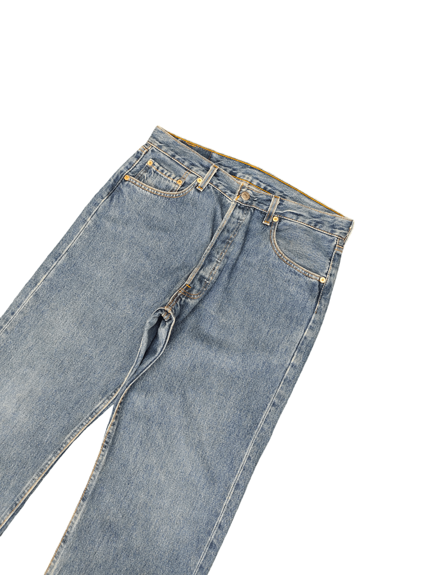 Levi's Vintage Clothing Size 32x30 Vintage 90s Levis 501 Jeans Made In Usa Size US 32 / EU 48 - 6 Thumbnail