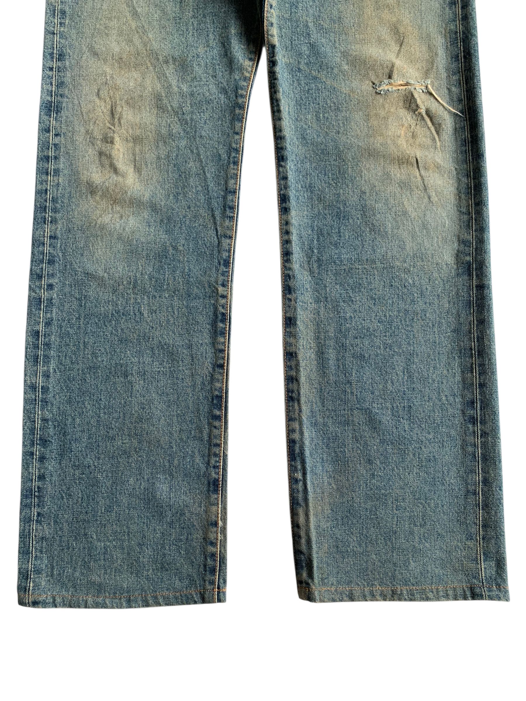 Japanese Brand × Kapital × Vintage VINTAGE EDWIN 505XX SELVEDGE RUSTY DISTRESSED DENIM Size US 34 / EU 50 - 7 Thumbnail