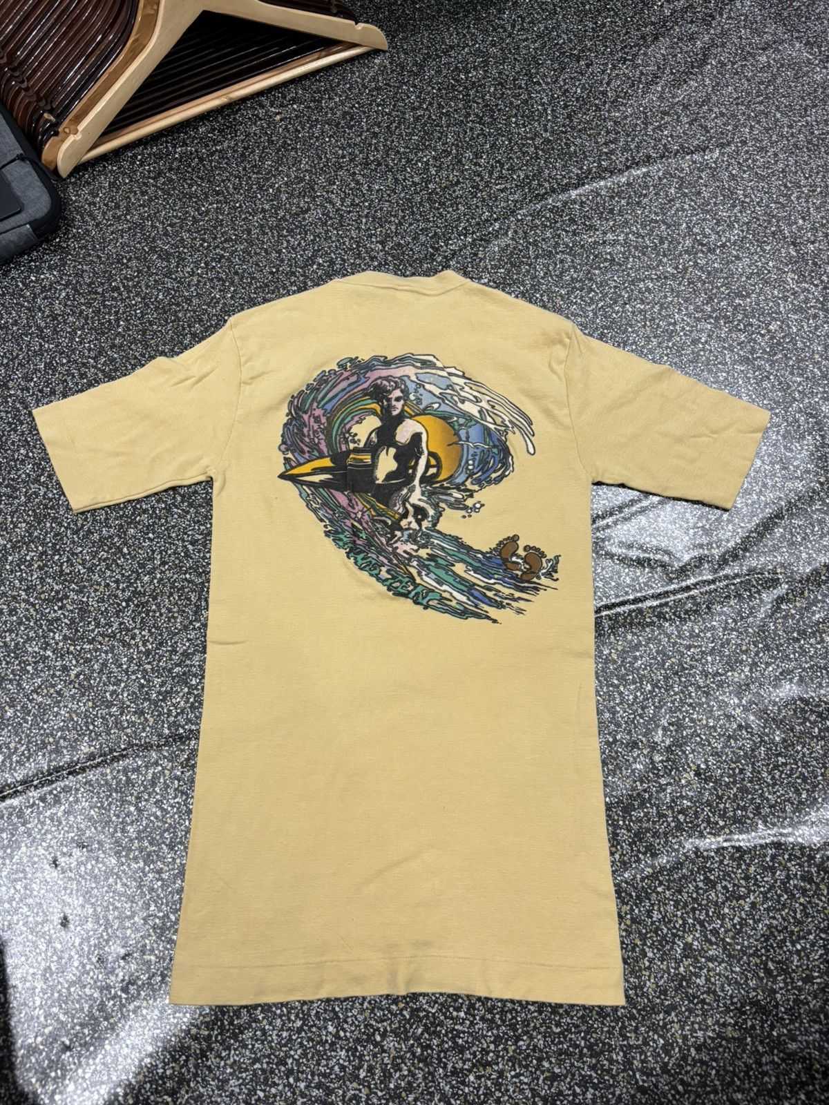 Hang Ten × Vintage Vintage 70’s Hang Ten Surf Tshirt Size US M / EU 48-50 / 2 - 1 Thumbnail