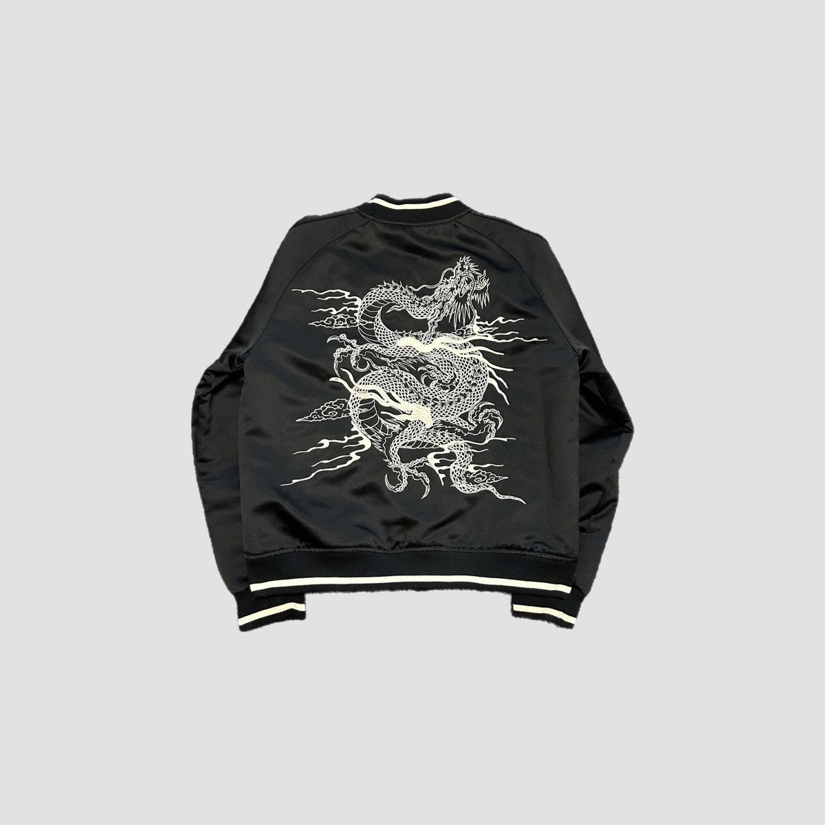 image of The Kooples Satin Souvineer Jacket in Black, Men's (Size Medium)