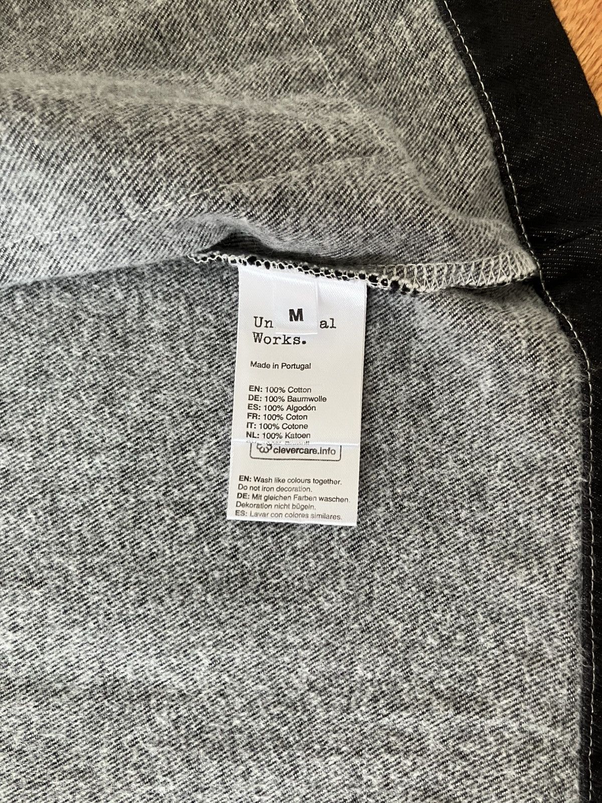 Universal Works x master-piece Black Denim Jacket