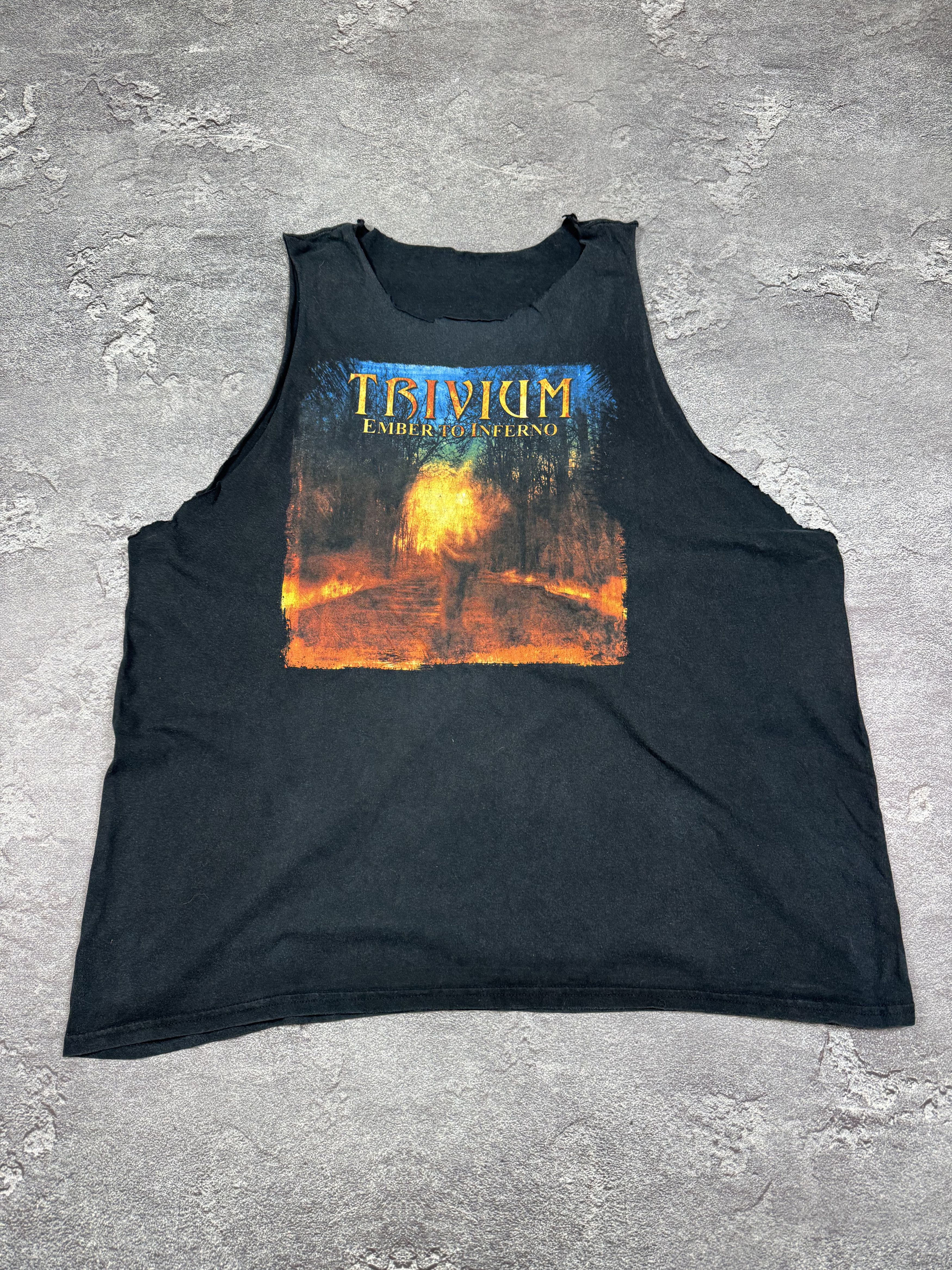 Band Tees Trivium Faded Rock Gothic Tank Top Shirt Size XL Streetwear Size US XL / EU 56 / 4 - 1 Thumbnail