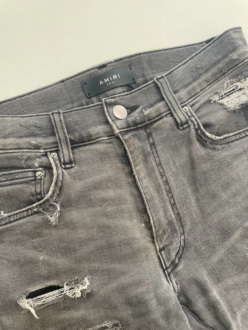 Amiri Amiri 16ss PPX1 Patchwork OG First Year Jeans 2502-Nextarro Size US 28 / EU 44 - 5 Thumbnail