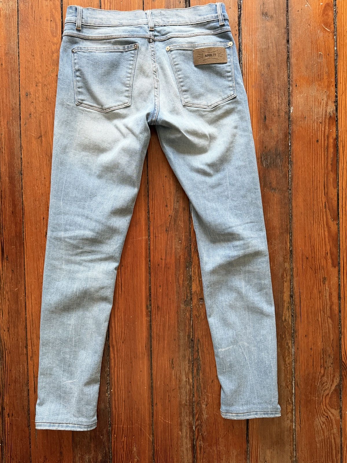 April 77 Joey Ronnie Ashbury stonewash blue denim 28/34 Hedi Slimane Size US 28 / EU 44 - 2 Thumbnail