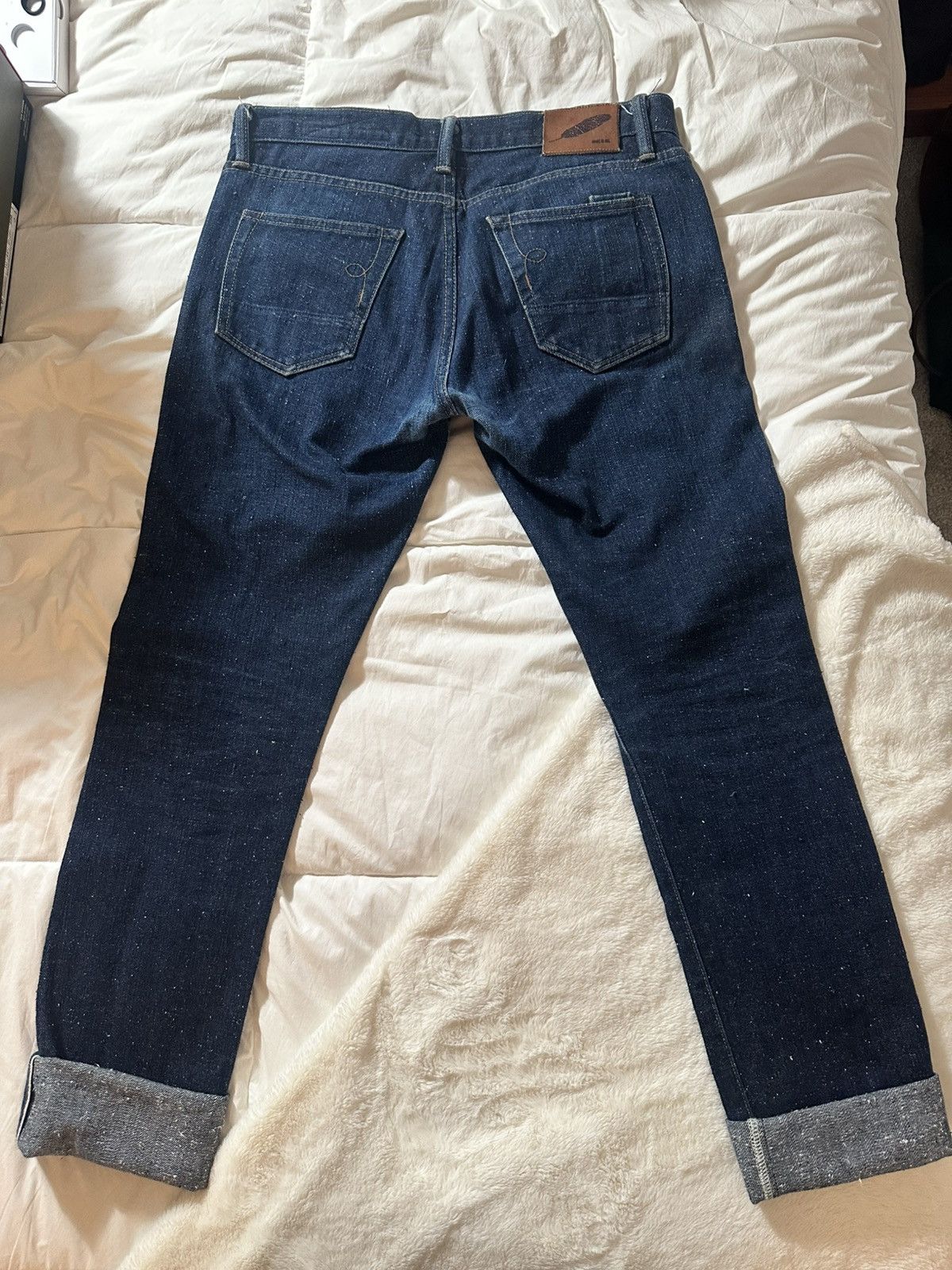 Rogue Territory Rogue Territory Navy Japanese Denim Jeans made in USA Size US 31 - 2 Thumbnail