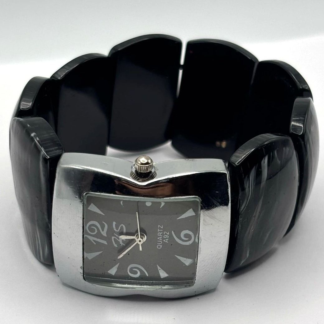 Other Silver & Black HS Watch Size ONE SIZE - 3 Thumbnail