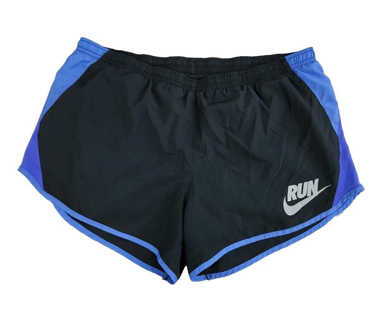 Nike Nike Dri Fit Shorts Medium Run Black Purple 3.5" Inseam Size 32" / US 10 / IT 46 - 1 Thumbnail