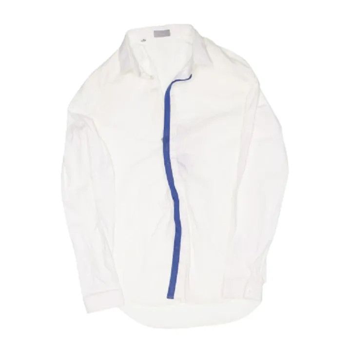 Dior Loose Fit White Long Sleeve Shirt 0079