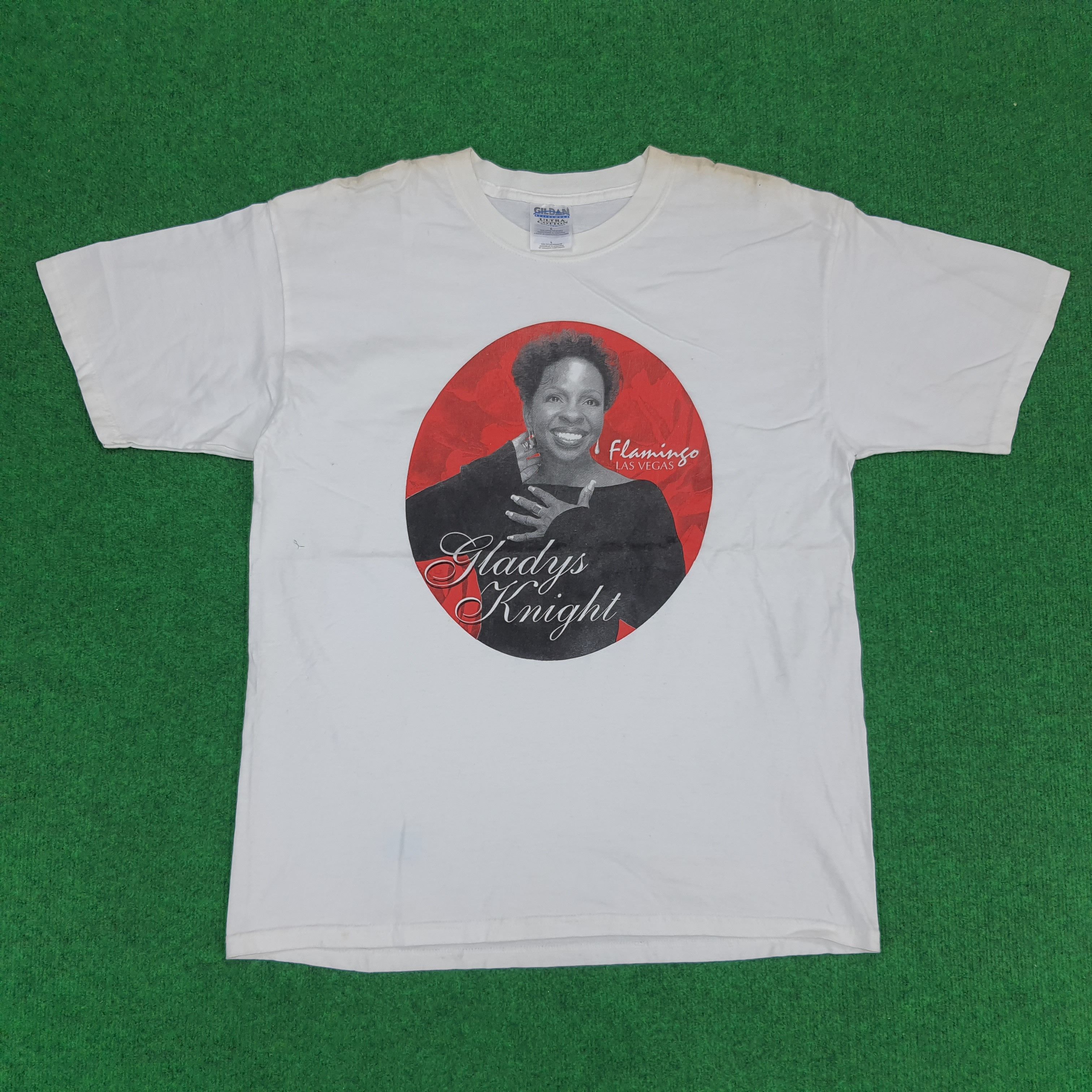 Vintage Vintage Gladys Knight Flamingo Las Vegas Show T-shirt Size US L / EU 52-54 / 3 - 1 Thumbnail