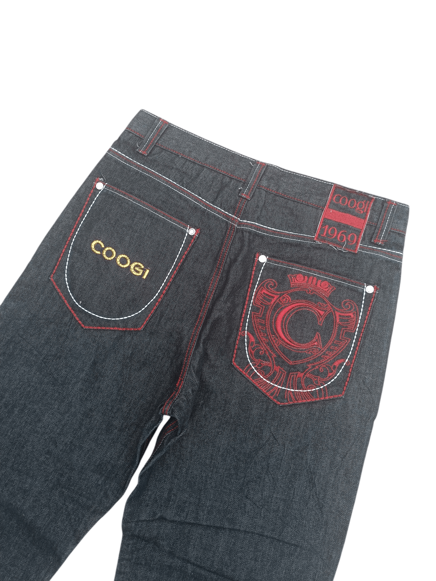 Coogi × Vintage STEALS🔥Y2K Coogi 1969 Embroidered Baggy Denim E196 Size US 34 / EU 50 - 13 Thumbnail