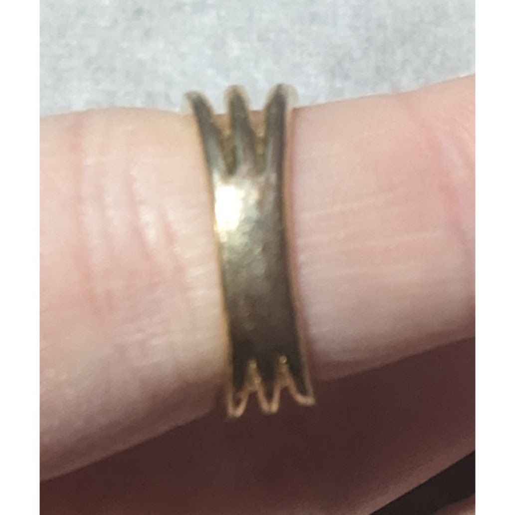 Other Baublebar Glam Gold Tone Tripe Layer Cage Ring With Clear St Size ONE SIZE - 5 Thumbnail